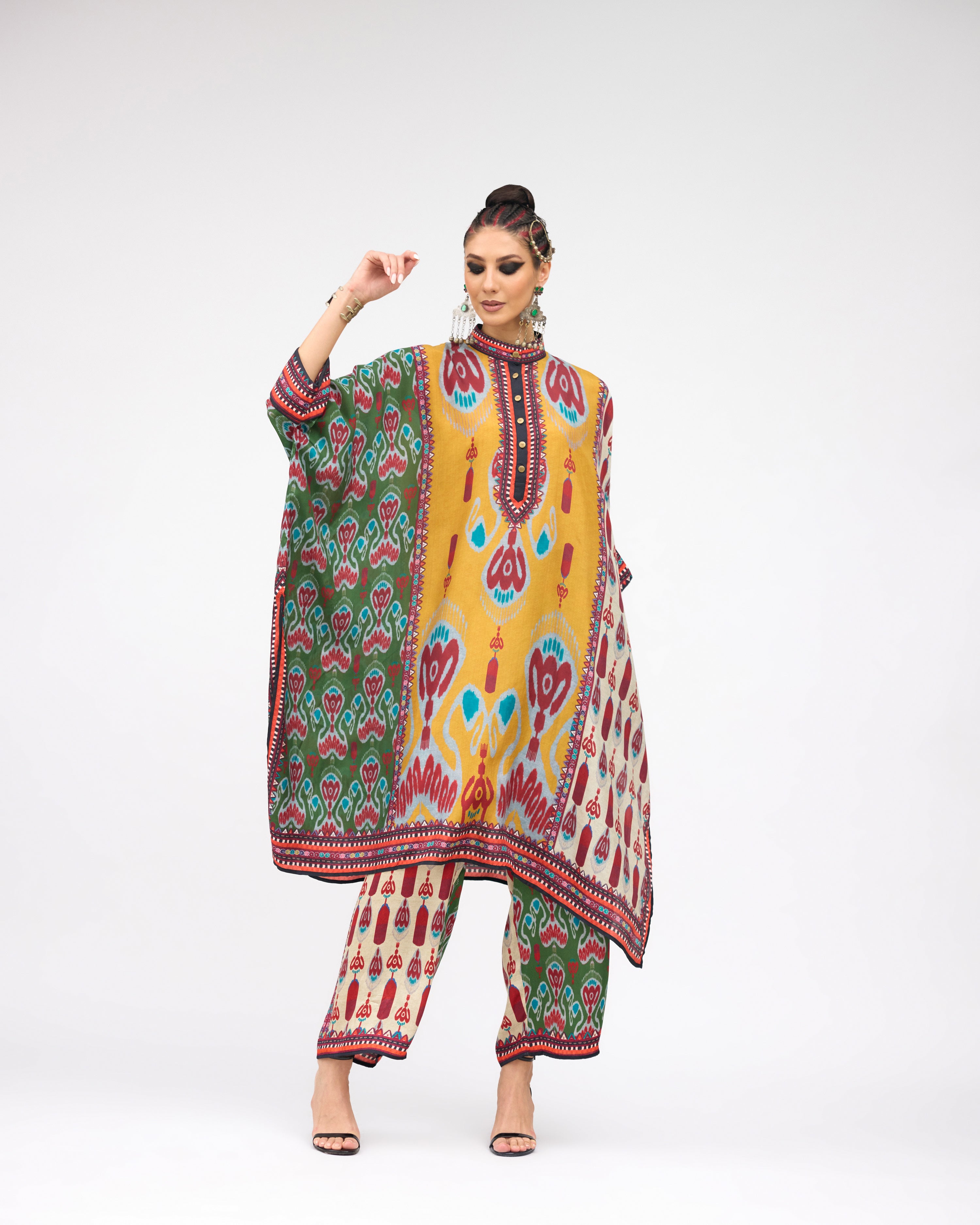 Tangier : Chantelle 42" - Mustard/Multi