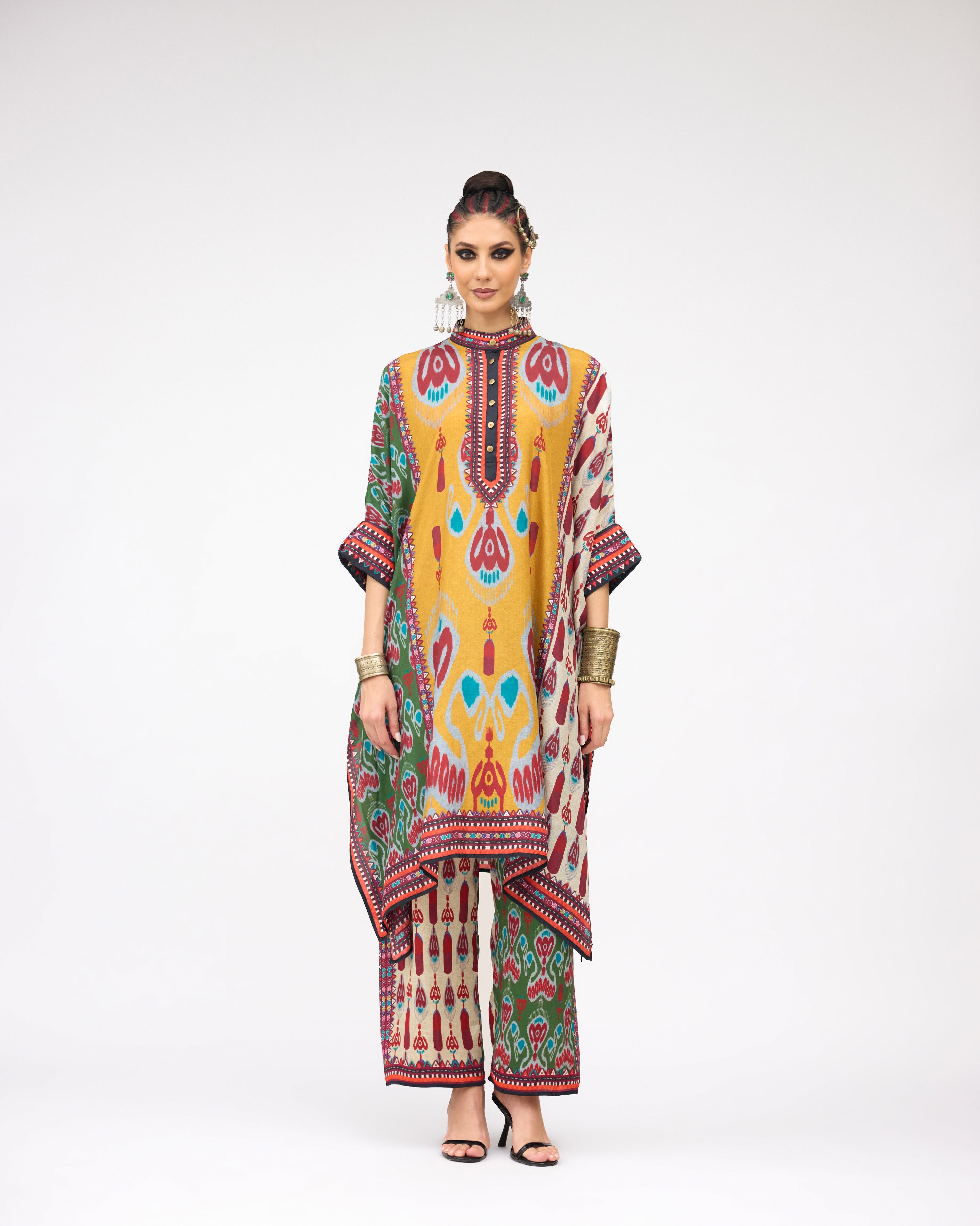 Tangier : Chantelle 42" - Mustard/Multi