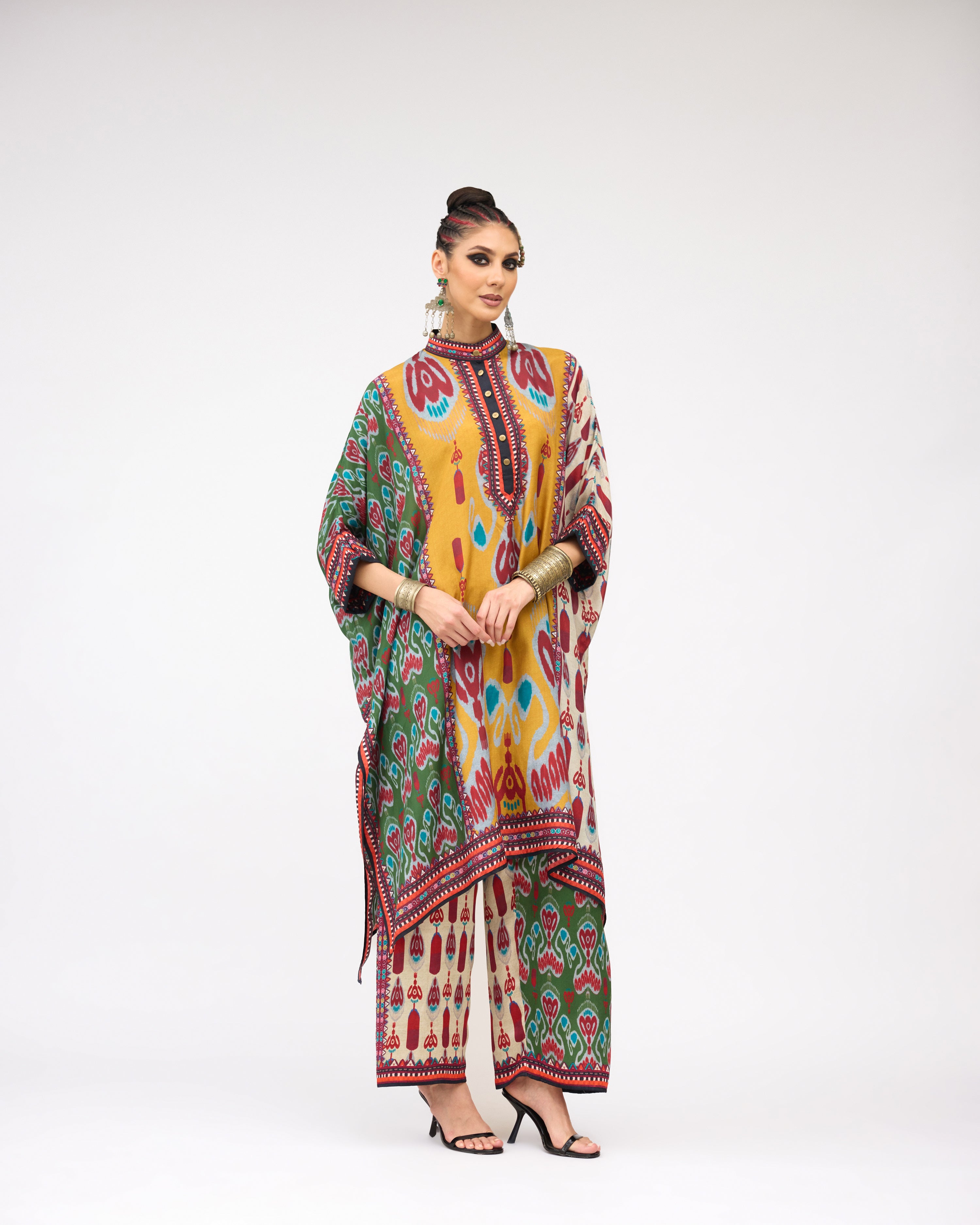 Tangier : Chantelle 42" - Mustard/Multi