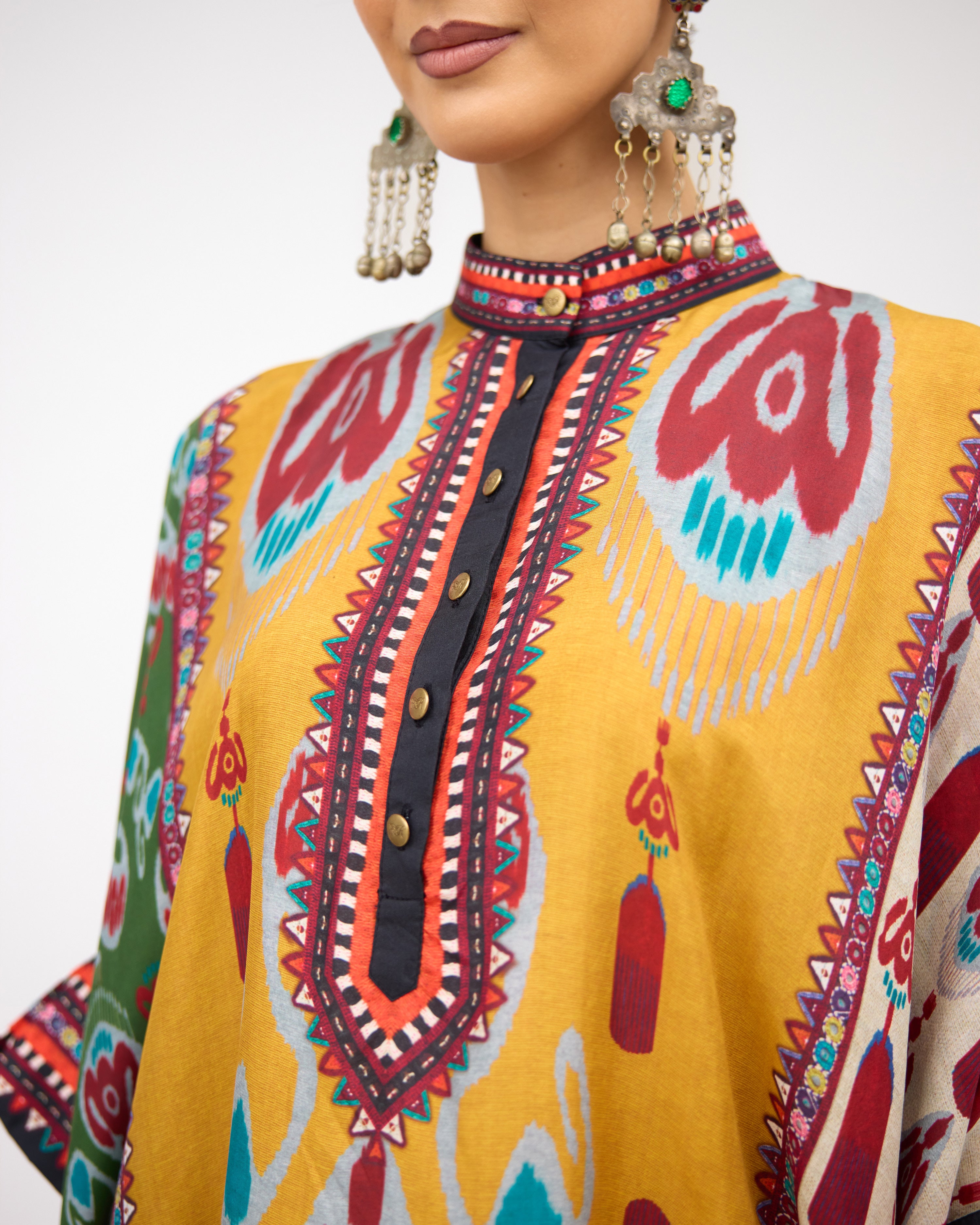 Tangier : Chantelle 42" - Mustard/Multi