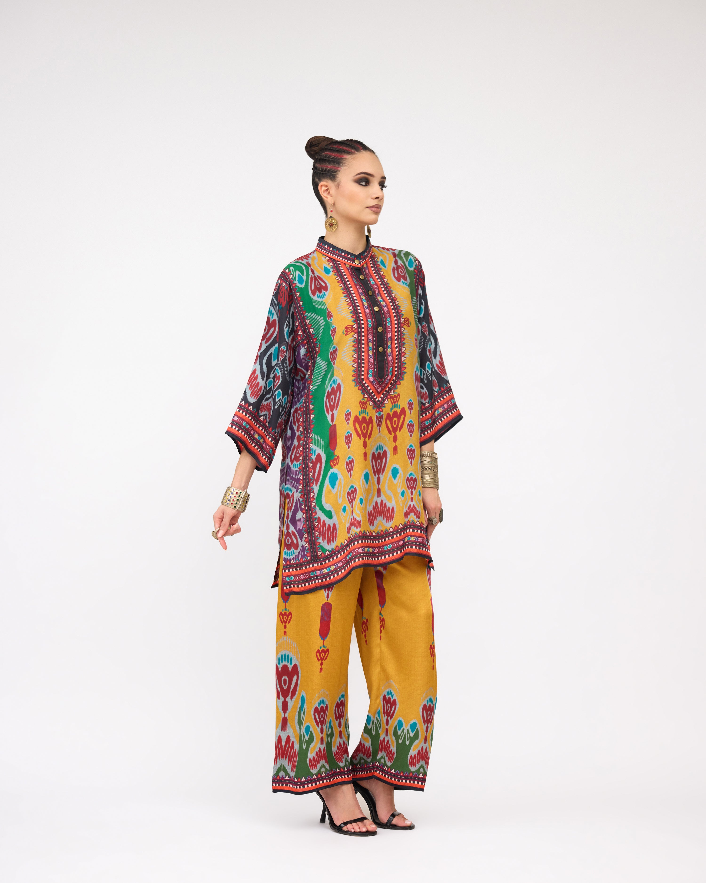 Tangier : Ghazal - Mustard/Multi