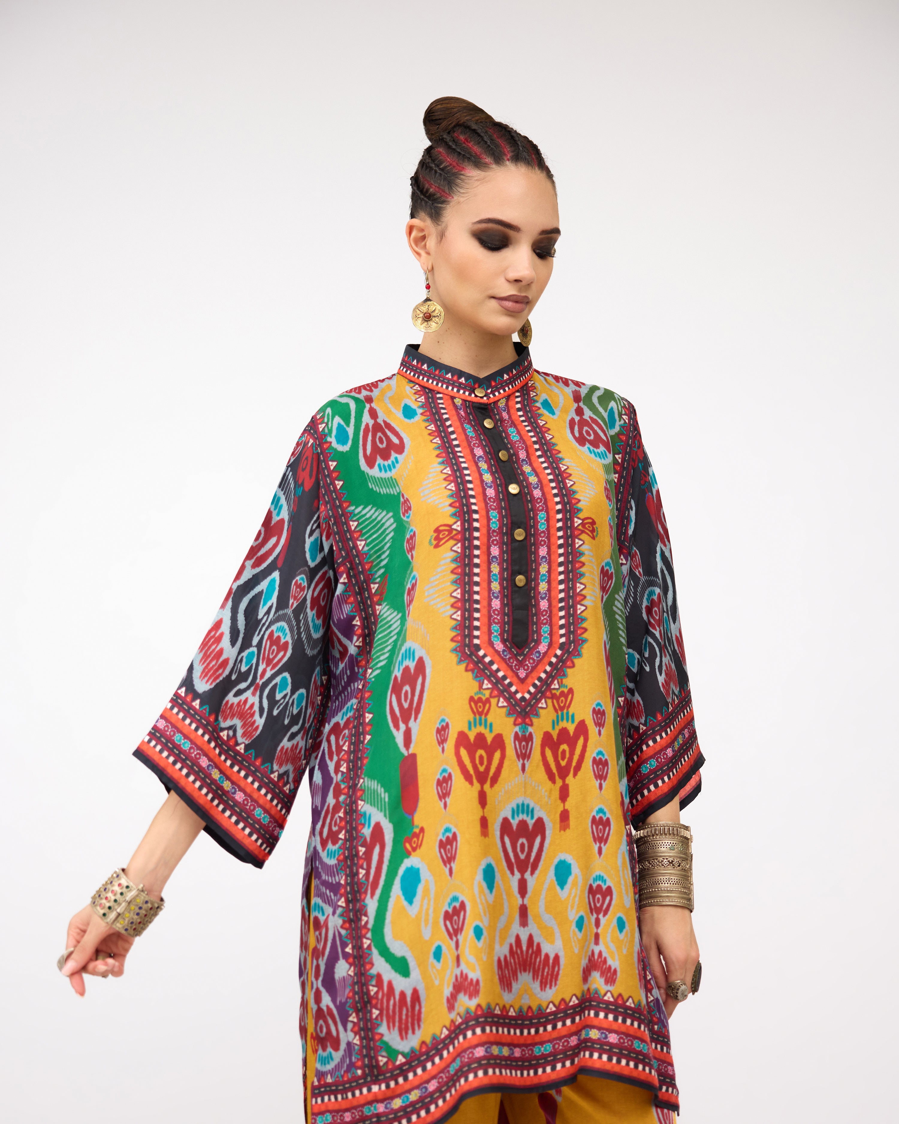 Tangier : Ghazal - Mustard/Multi