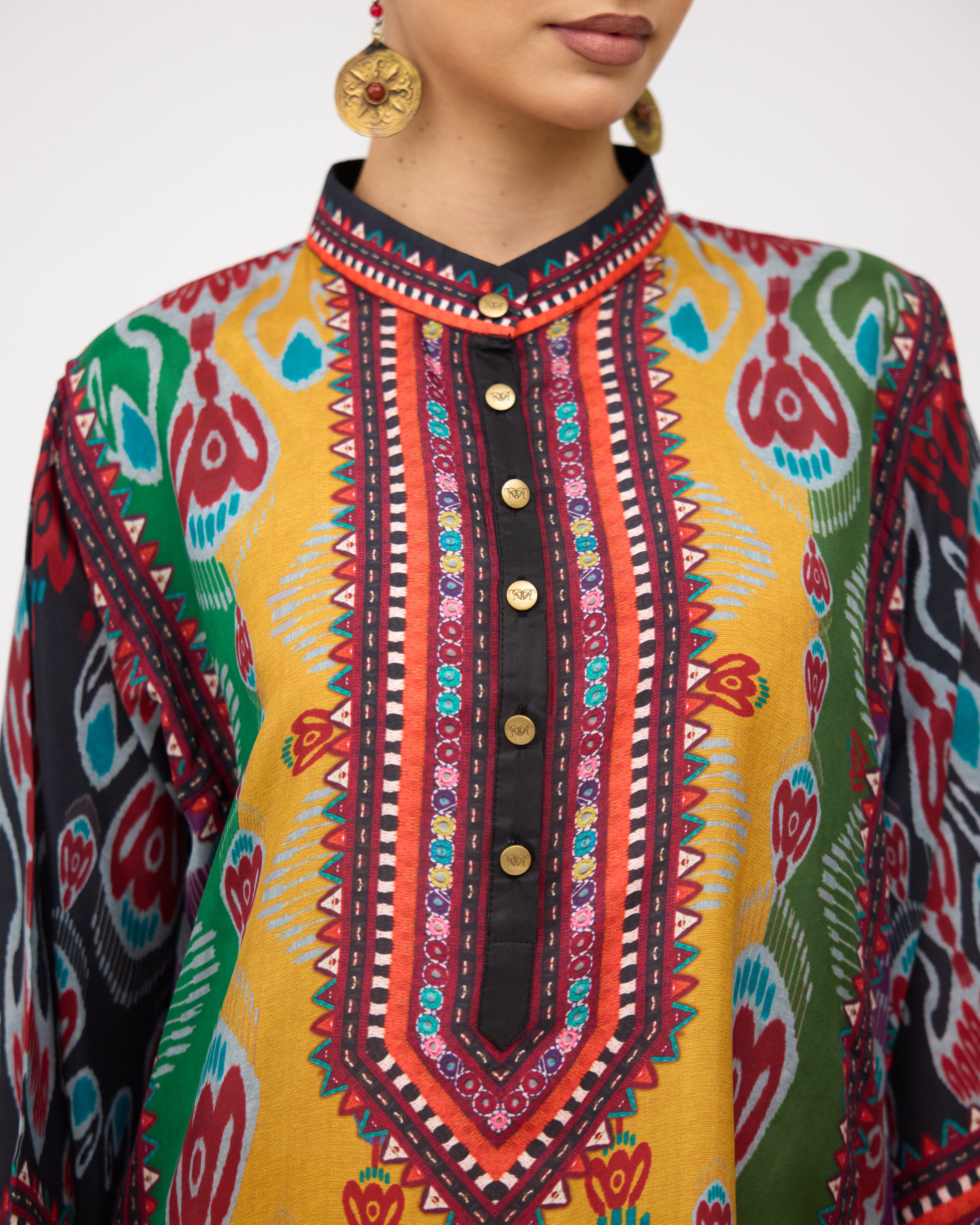 Tangier : Ghazal - Mustard/Multi