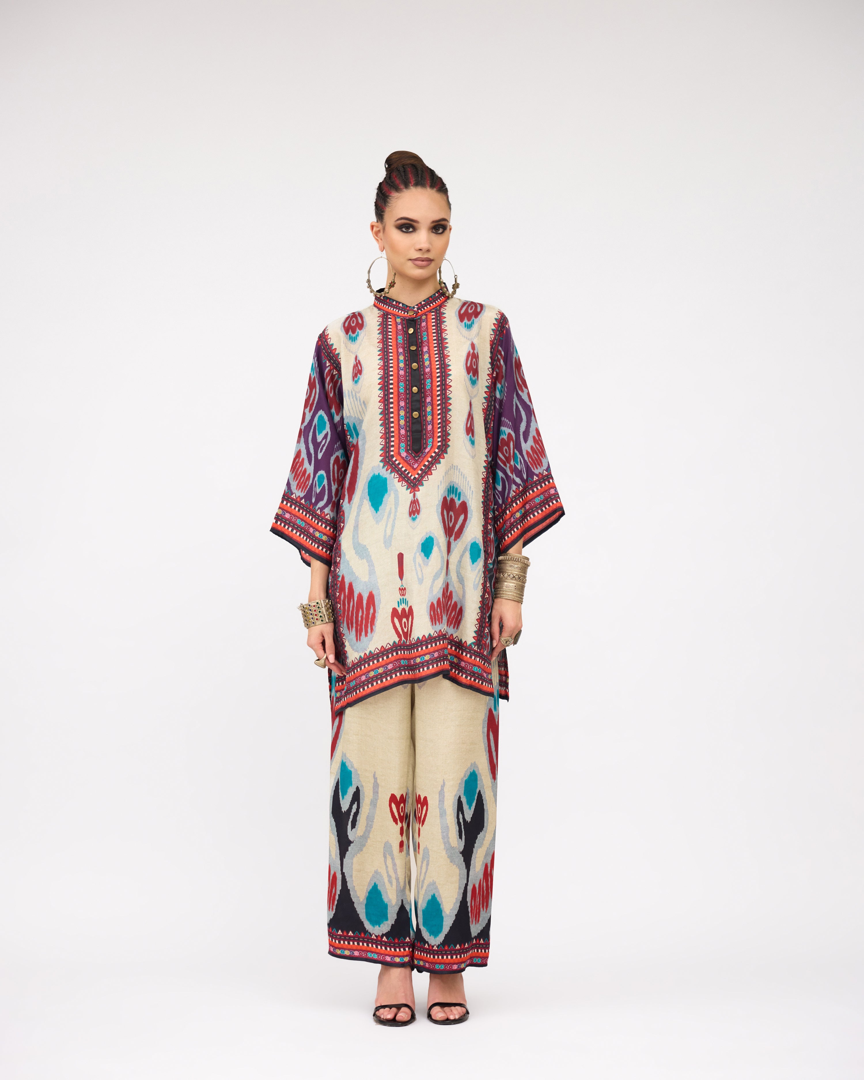 Tangier : Ghazal - Eggshell/Multi