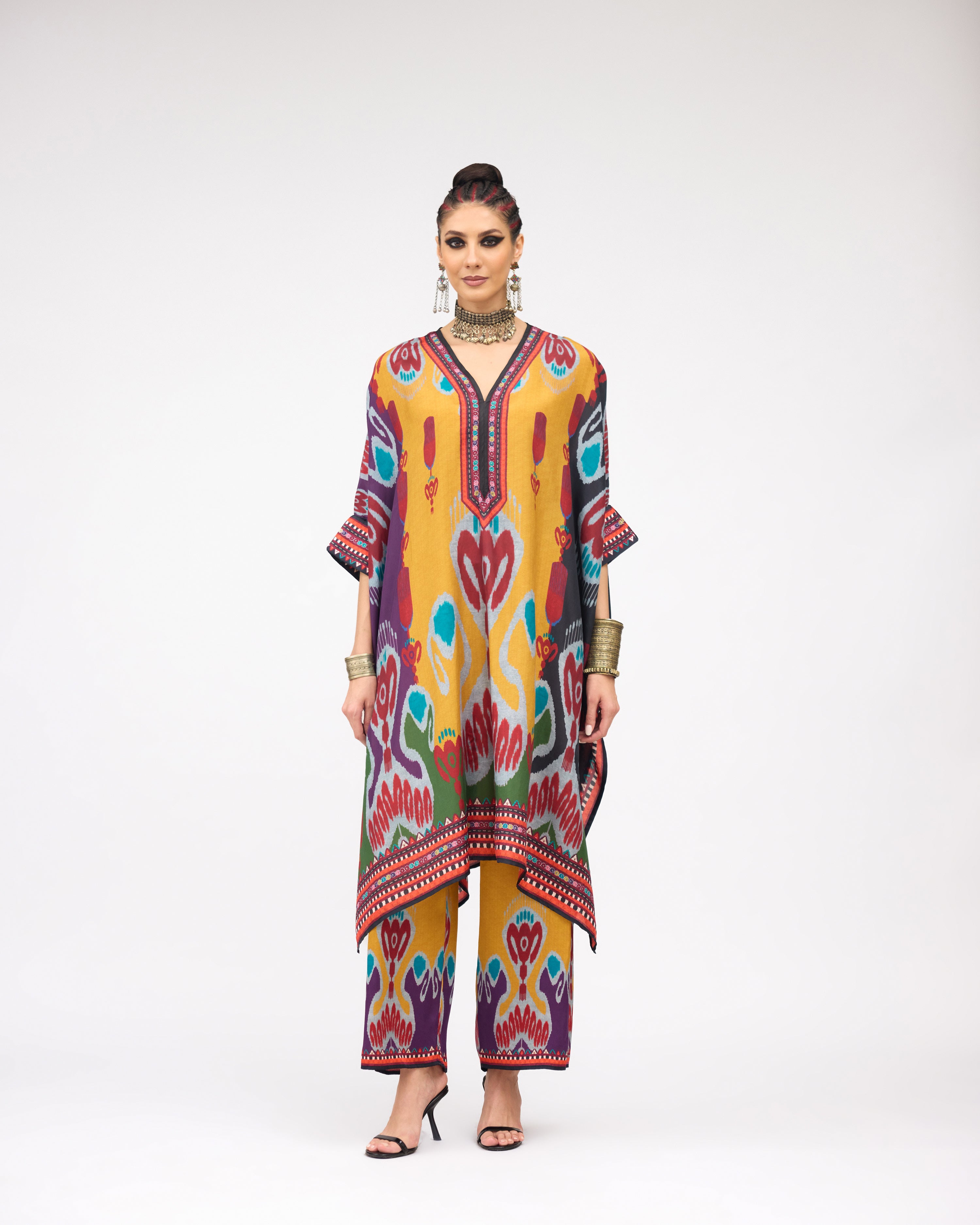 Tangier : Chantelle 42" - Mustard/Multi
