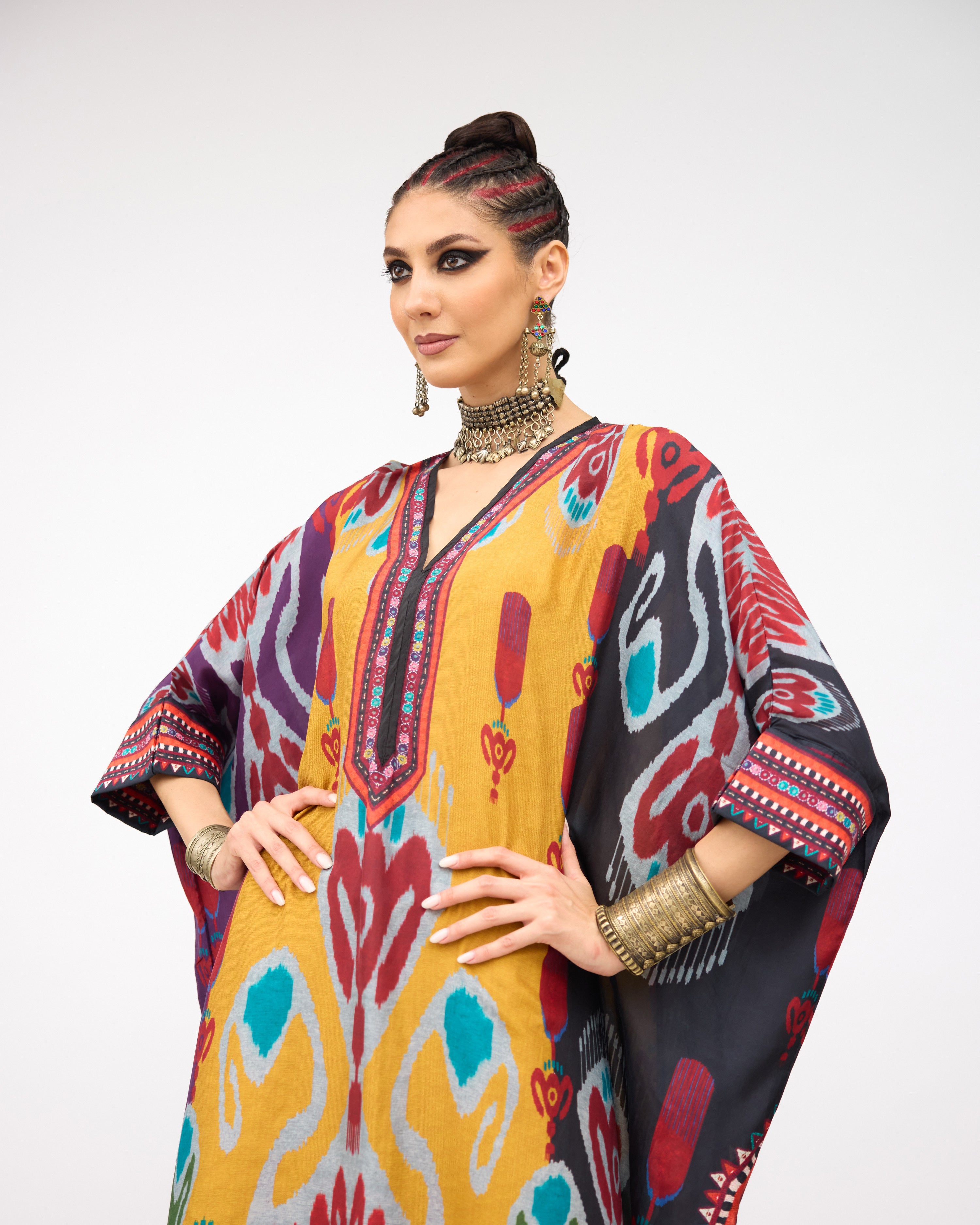 Tangier : Chantelle 42" - Mustard/Multi
