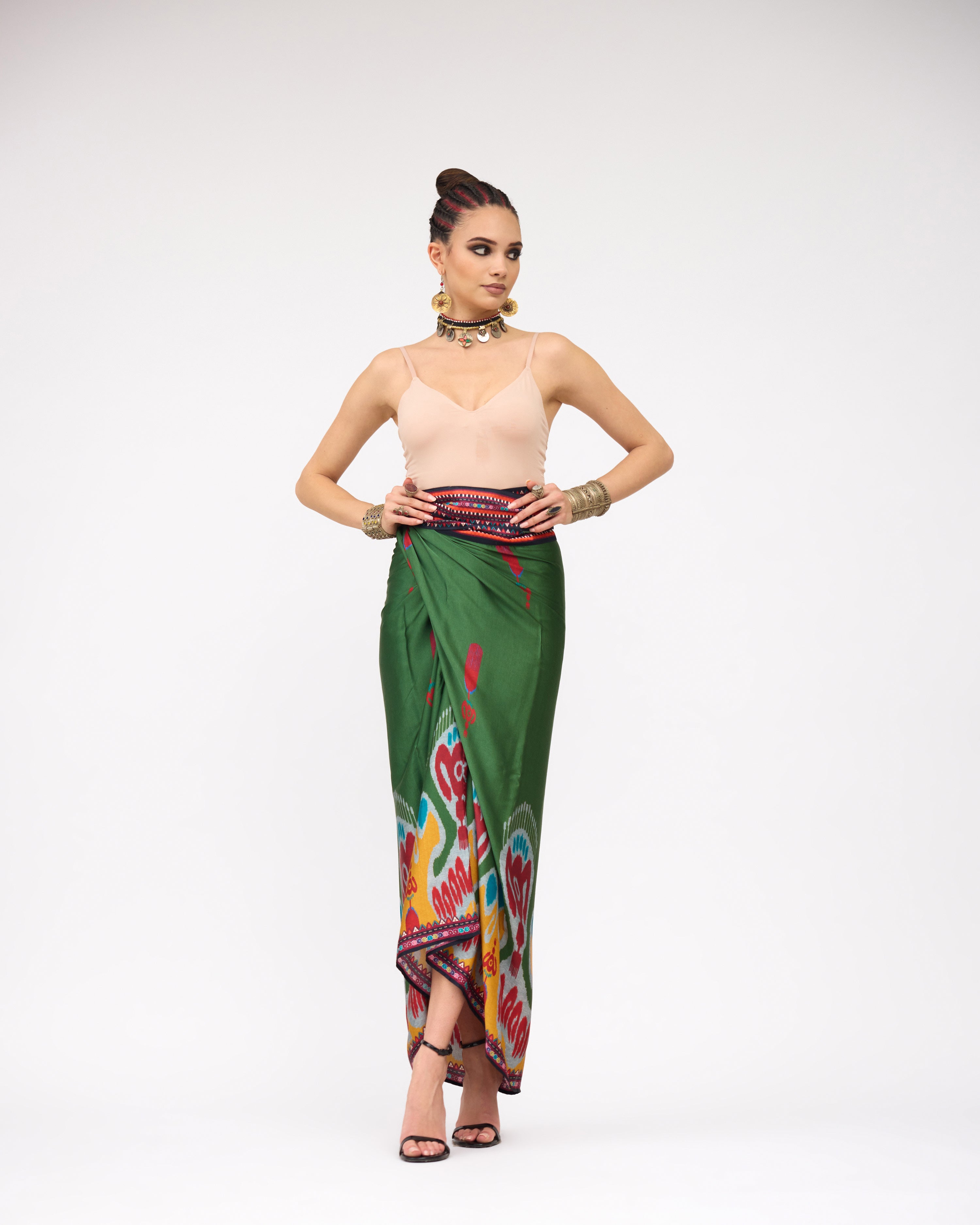 Tangier : Maya/Indonesia - Mustard/Multi
