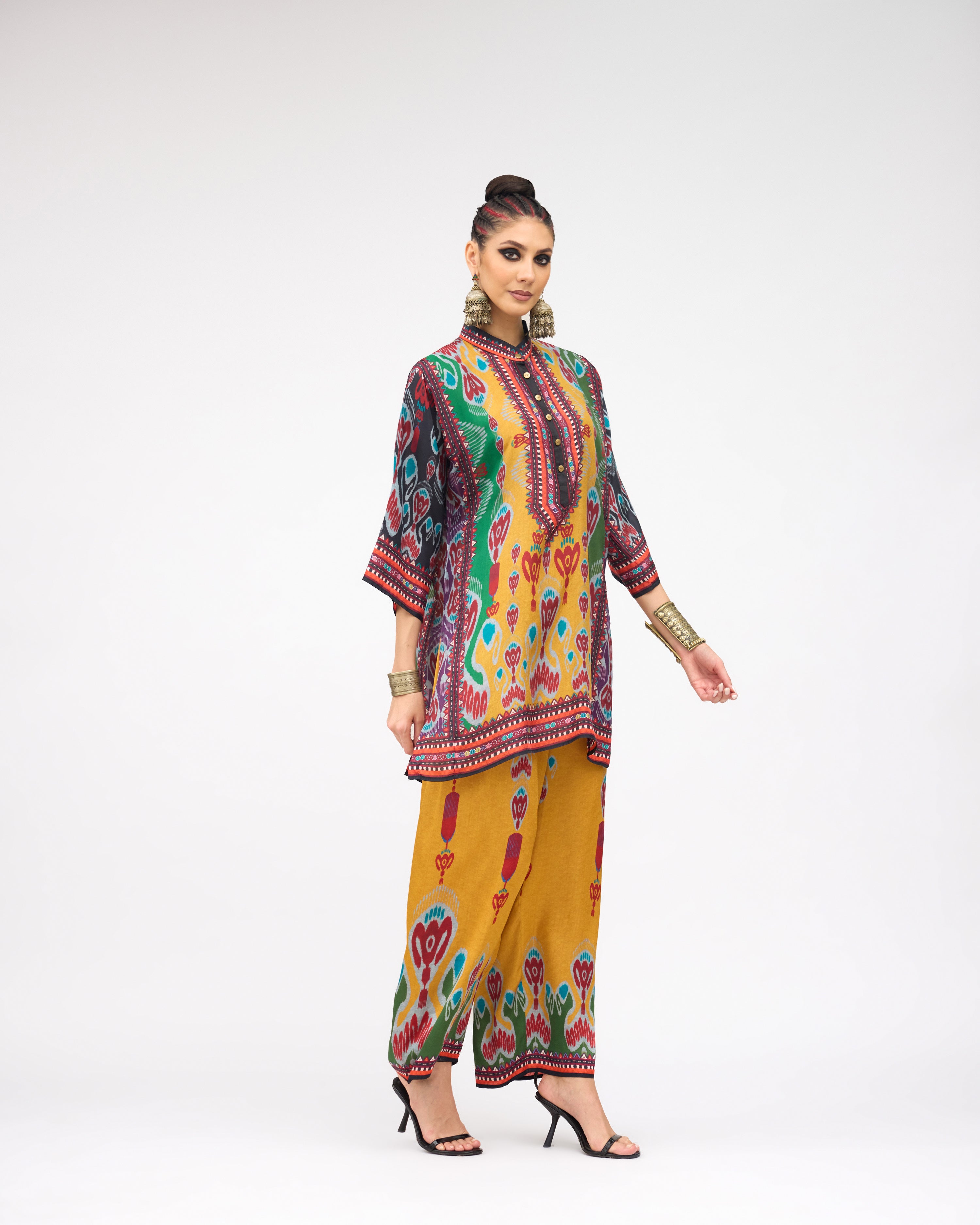 Tangier : Ghazal - Mustard/Multi