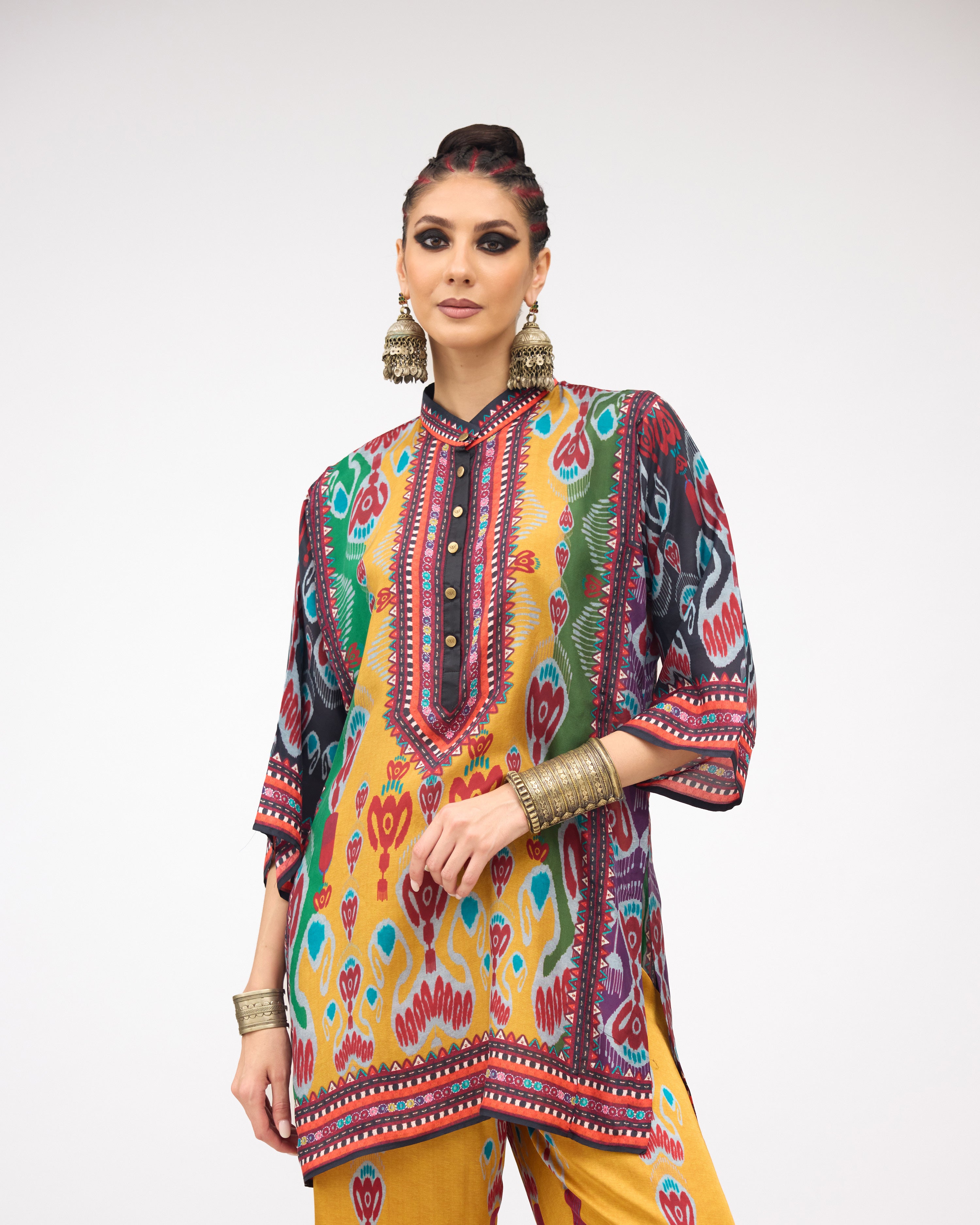 Tangier : Ghazal - Mustard/Multi