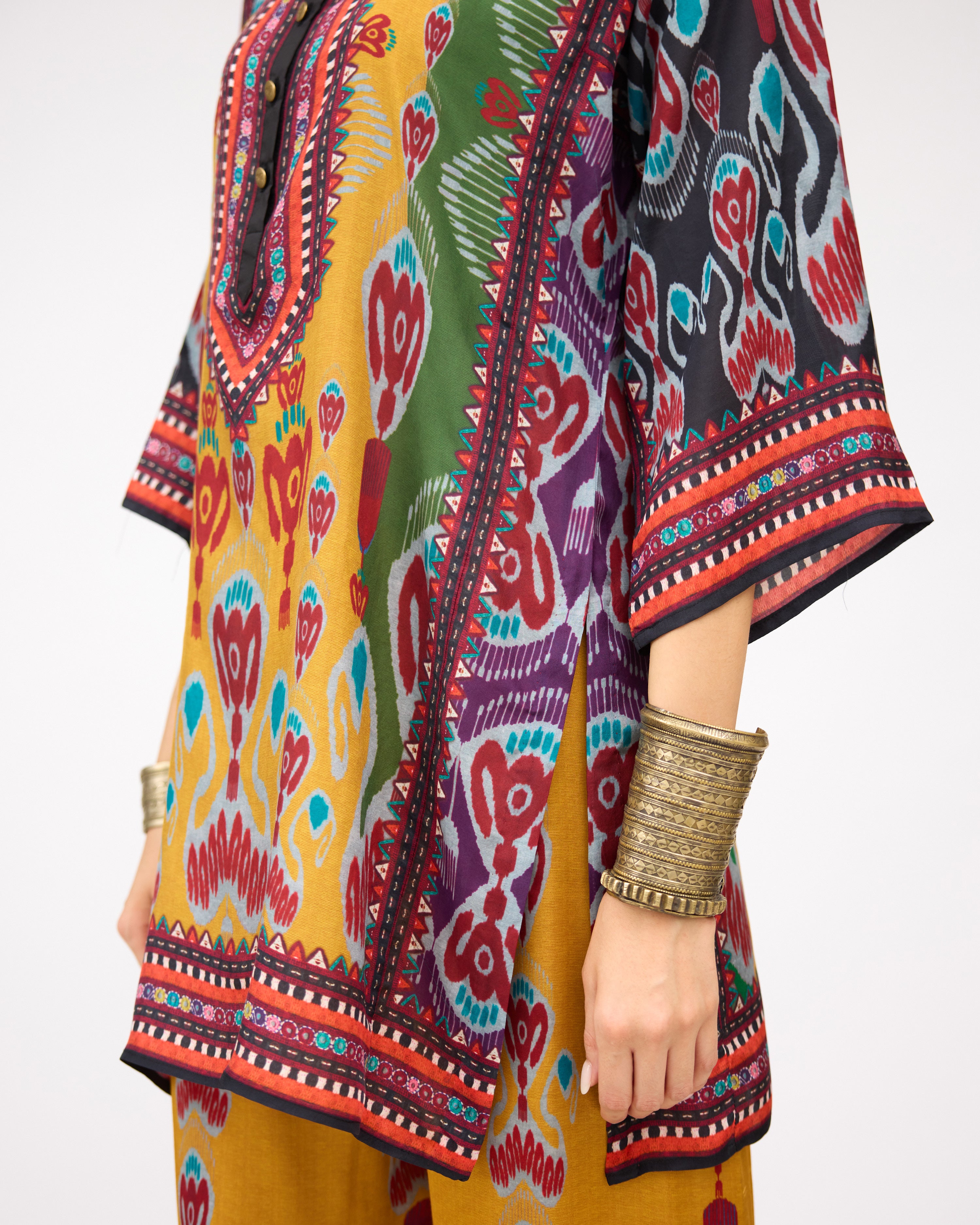 Tangier : Ghazal - Mustard/Multi