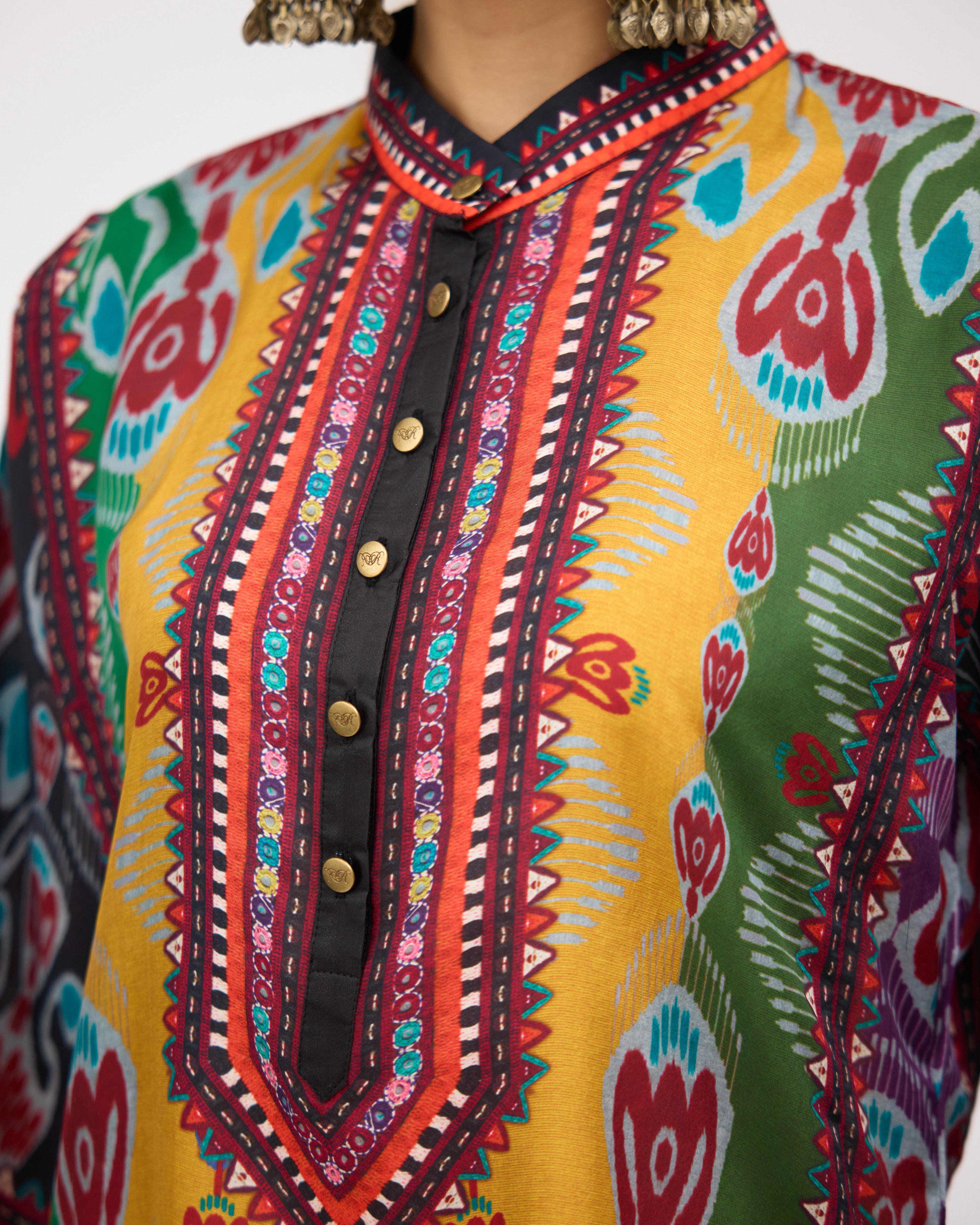 Tangier : Ghazal - Mustard/Multi