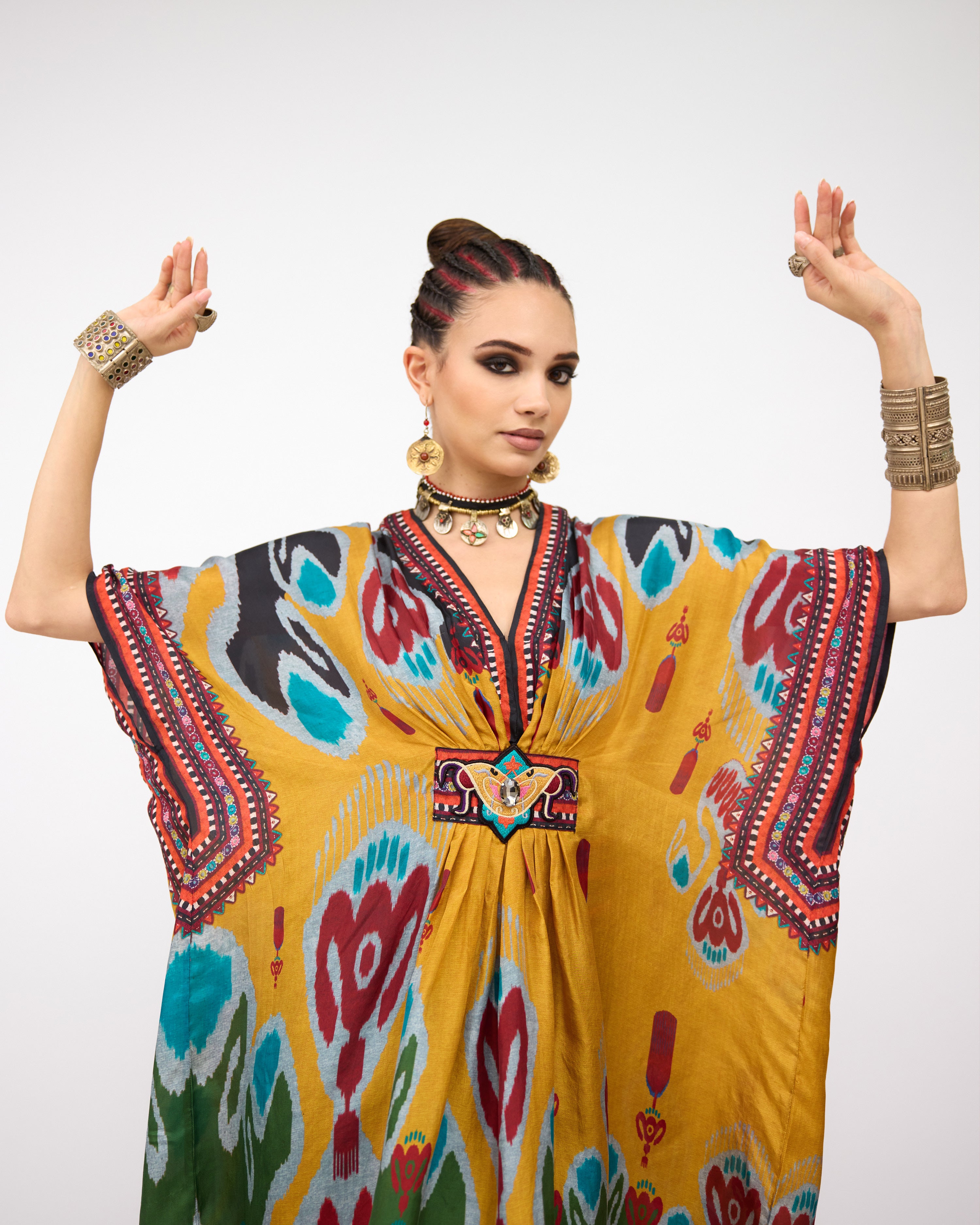 Tangier : Maya/Indonesia - Mustard/Multi