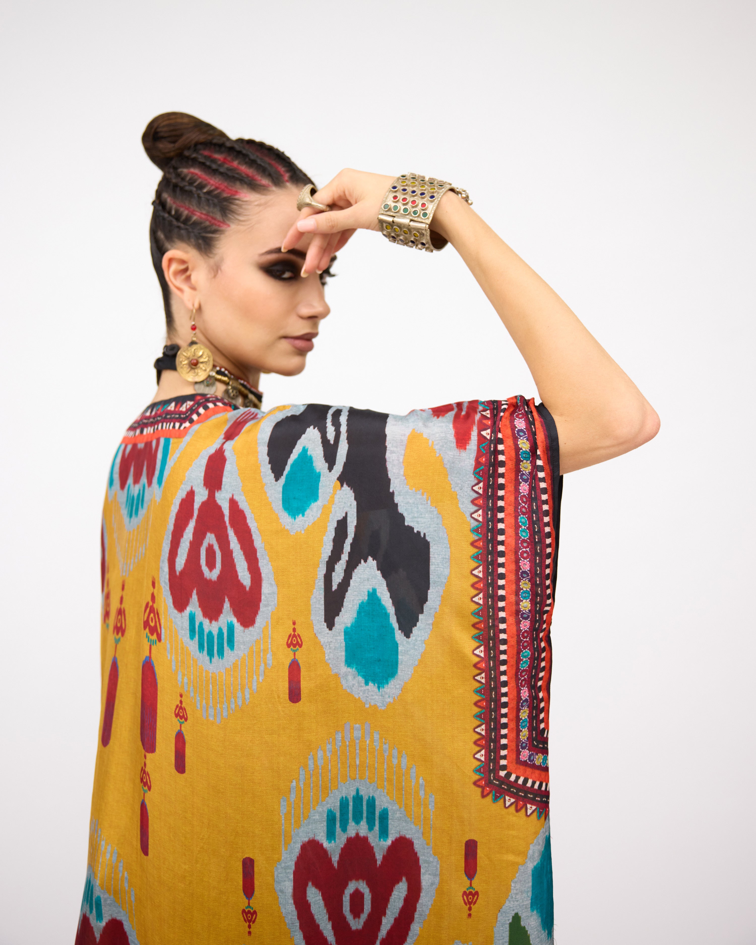 Tangier : Maya/Indonesia - Mustard/Multi