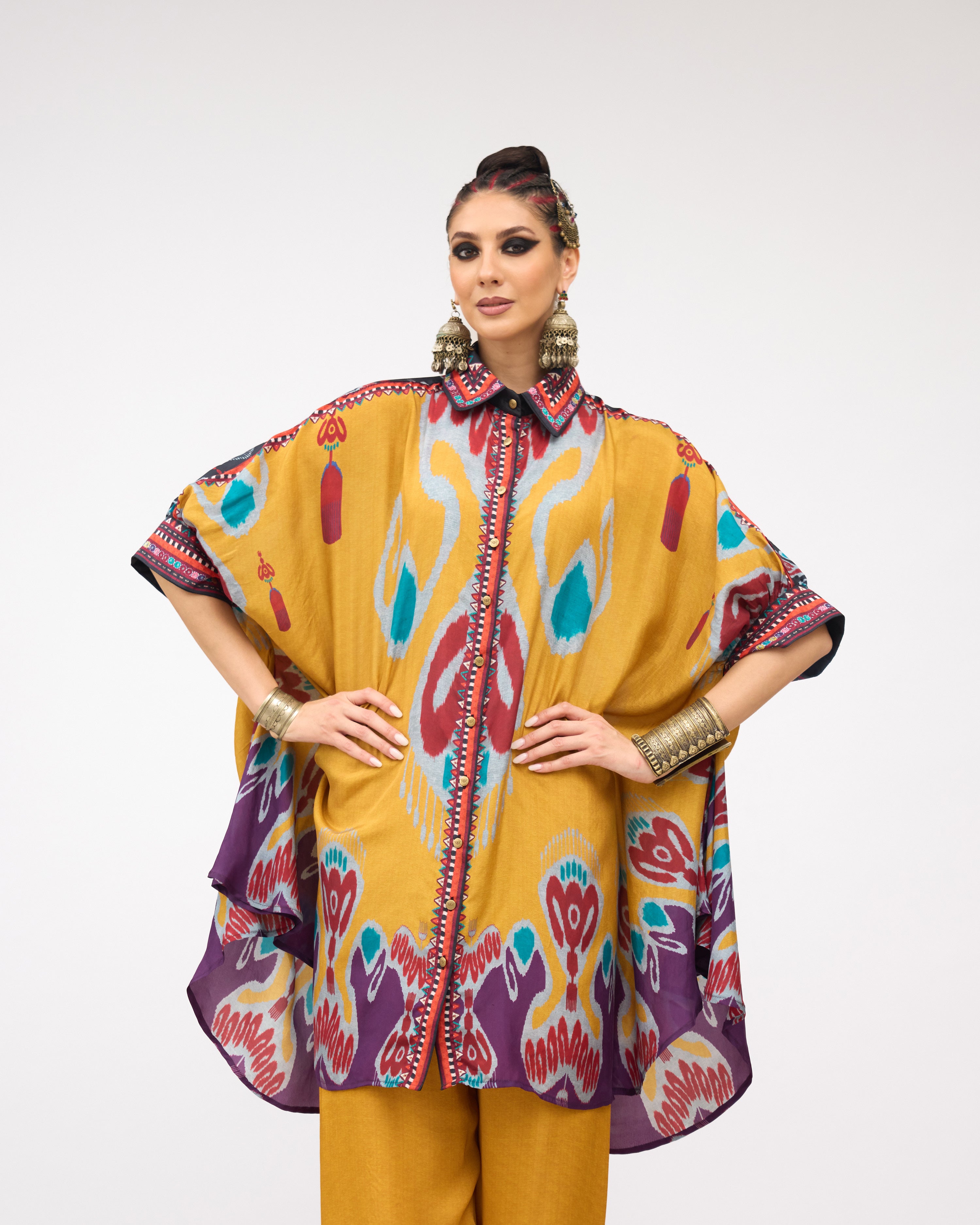 Tangier : Kamara - Mustard/Multi