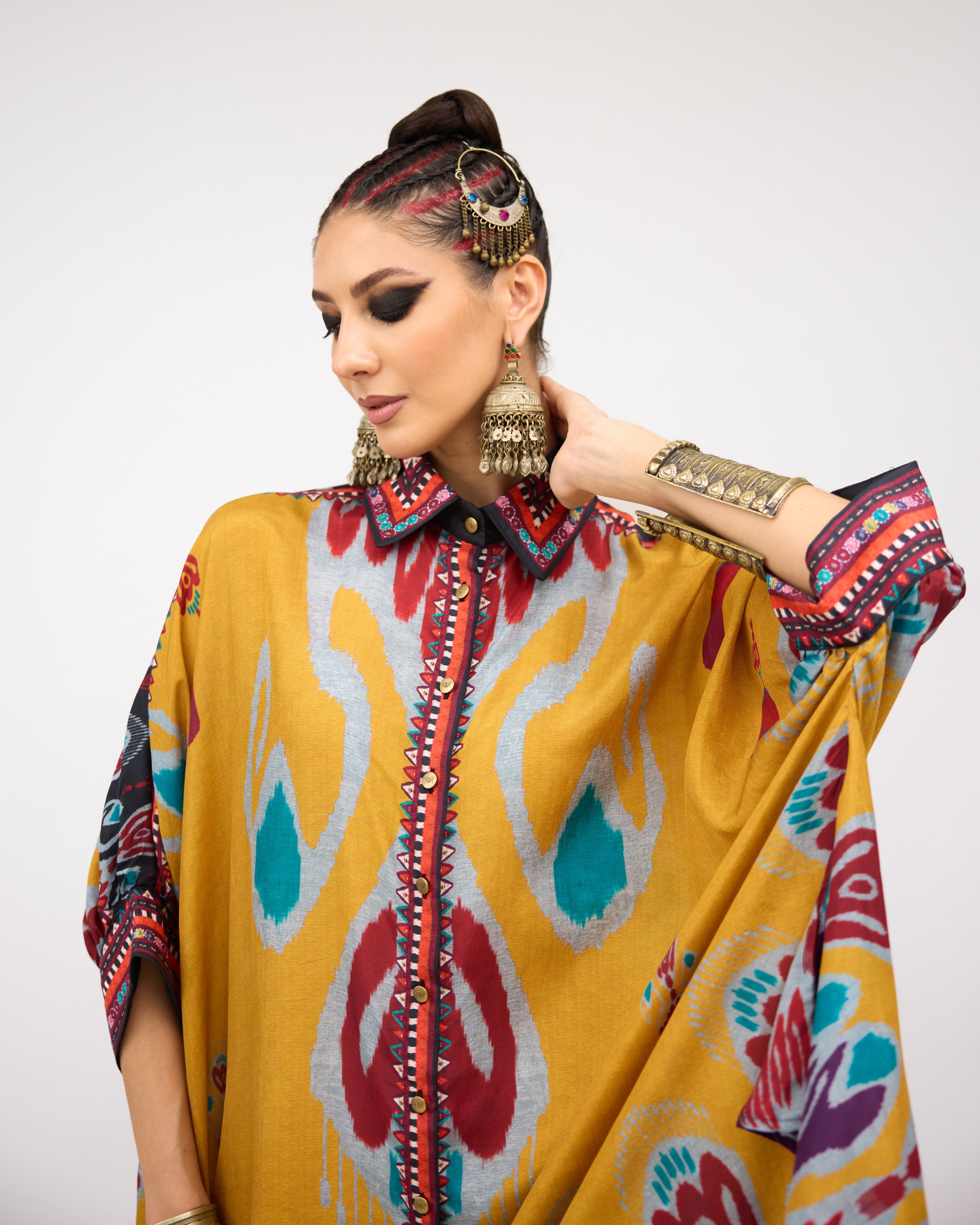 Tangier : Kamara - Mustard/Multi
