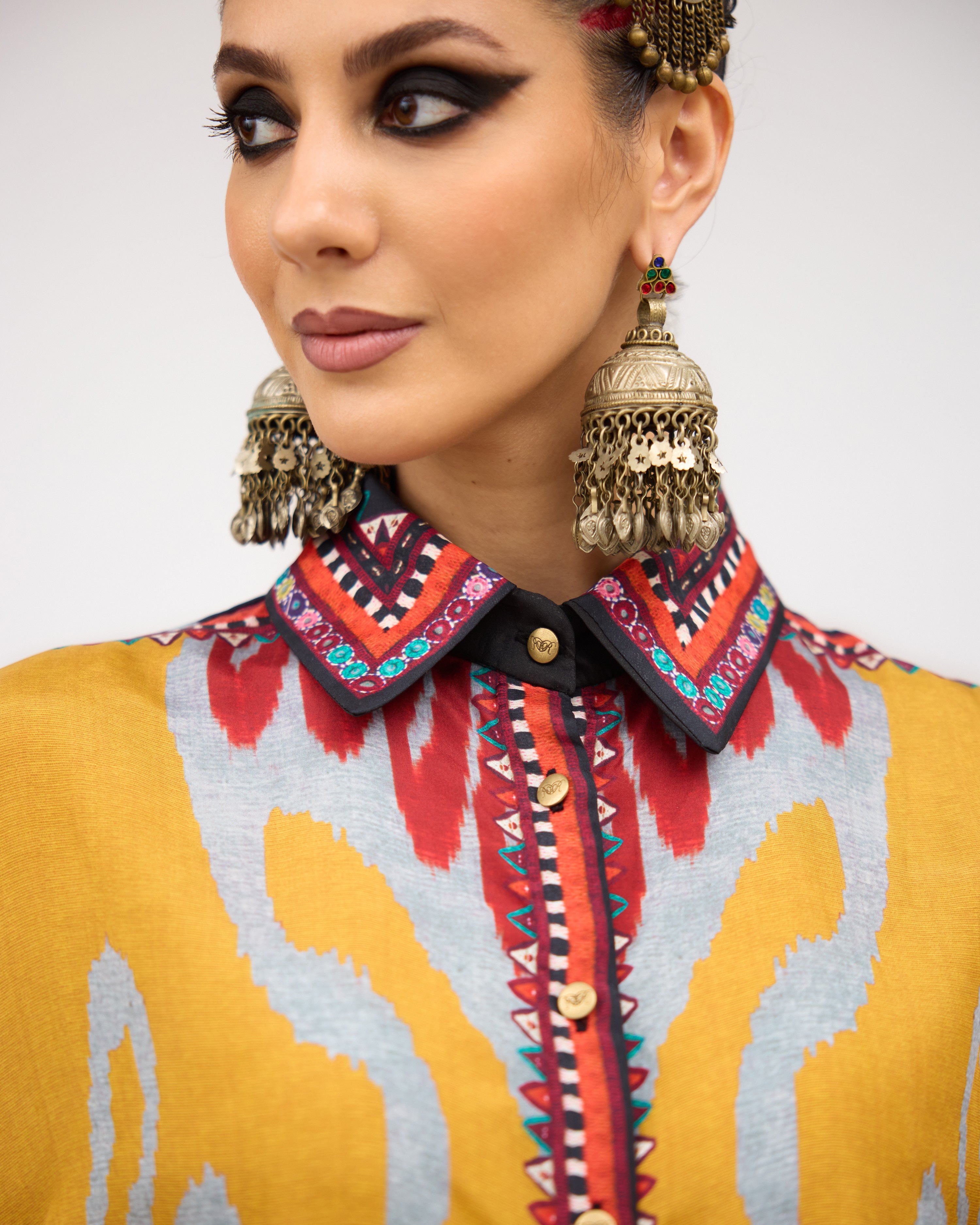 Tangier : Kamara - Mustard/Multi