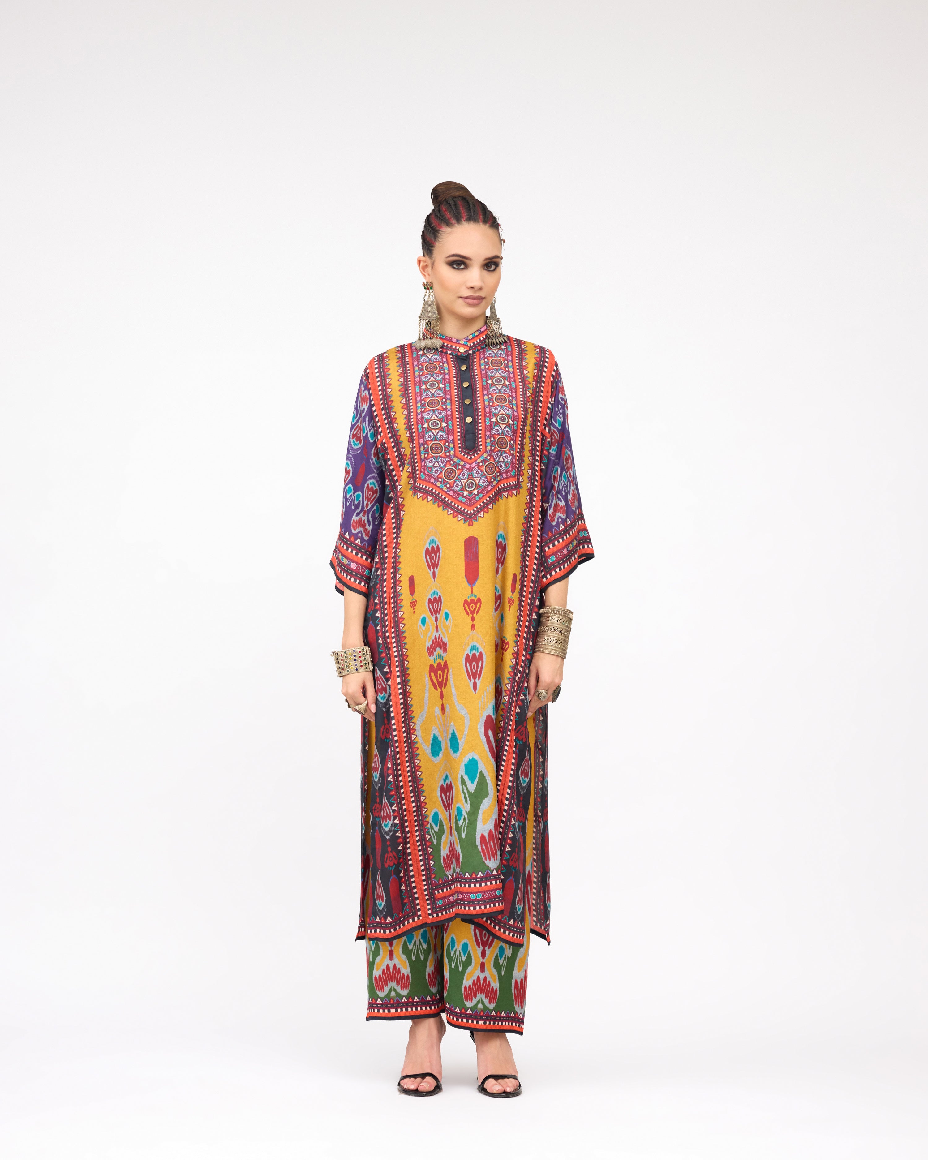 Tangier : Ghazala - Mustard/Multi