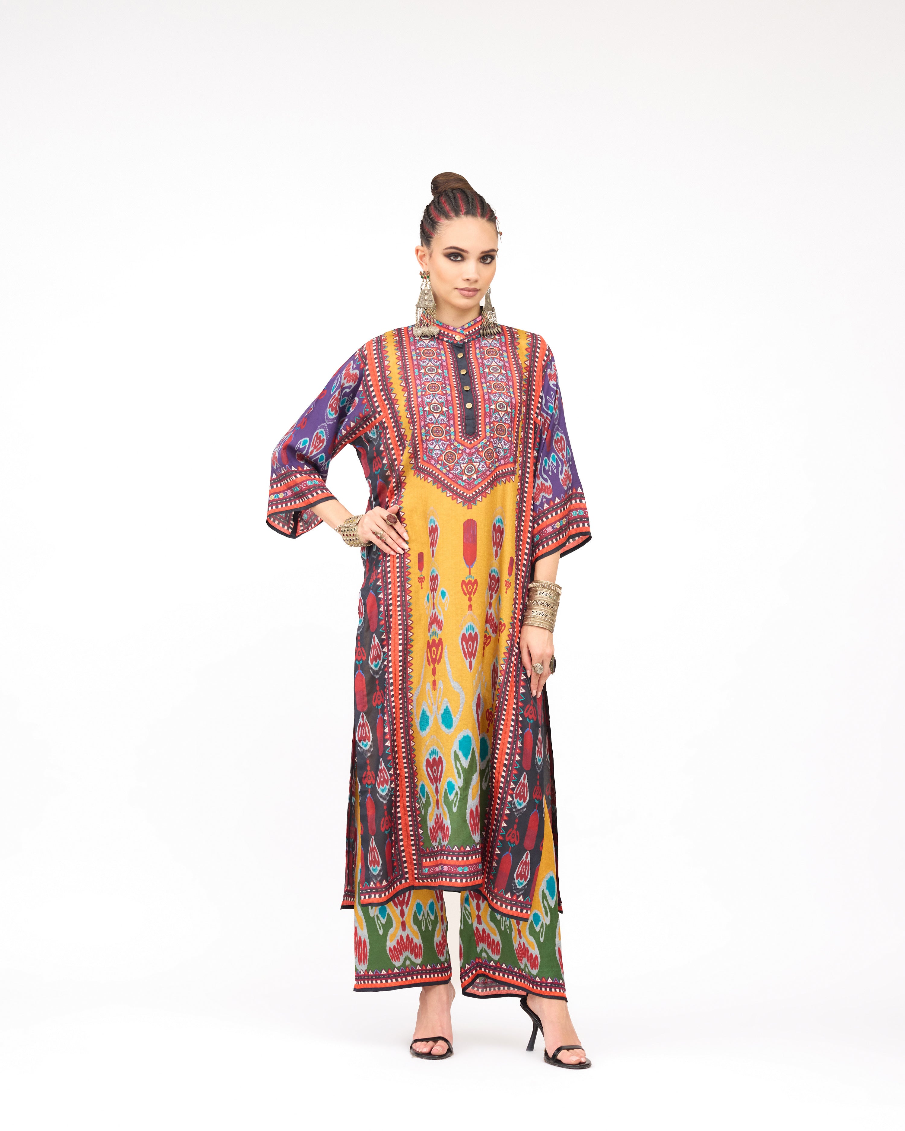 Tangier : Ghazala - Mustard/Multi