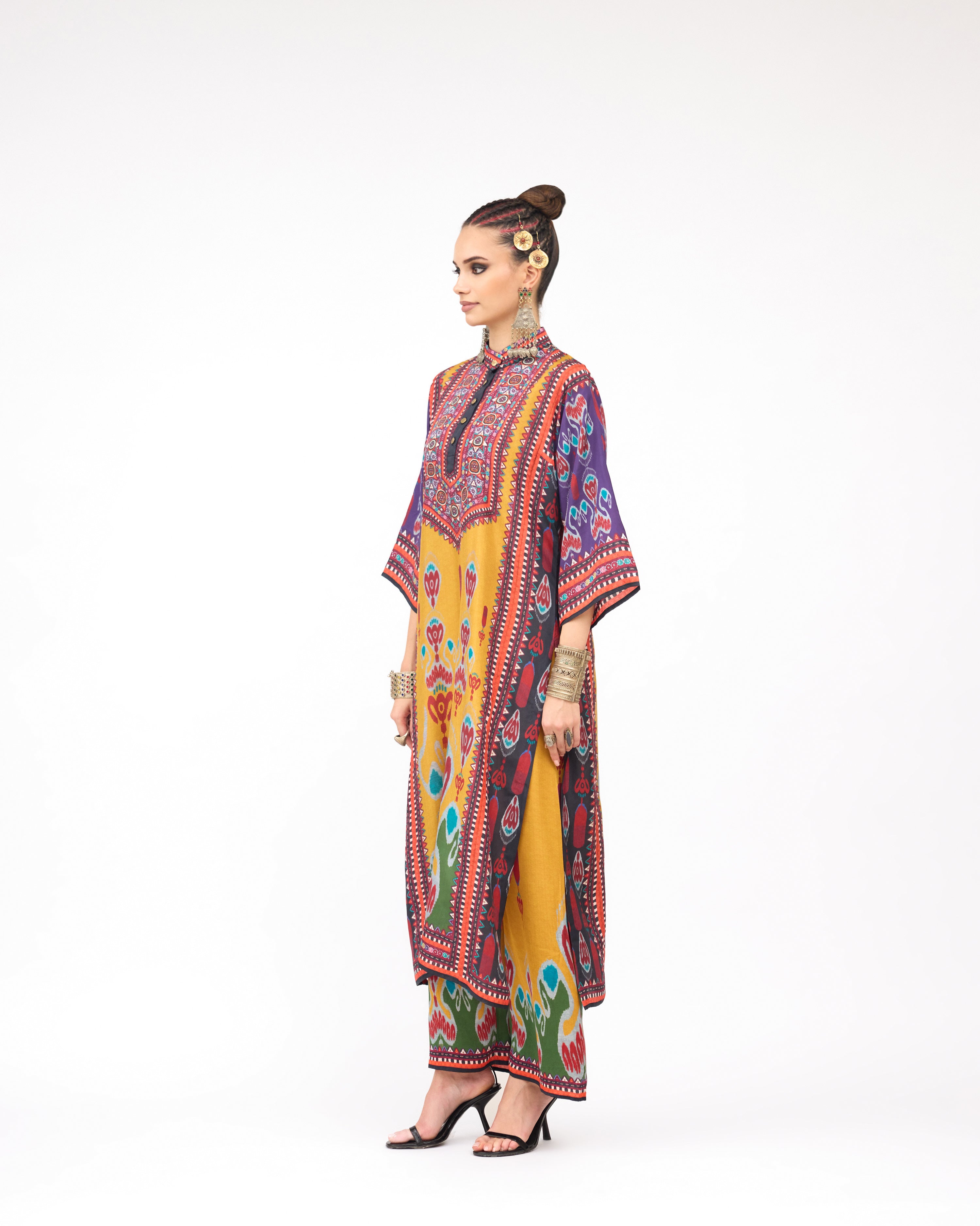 Tangier : Ghazala - Mustard/Multi