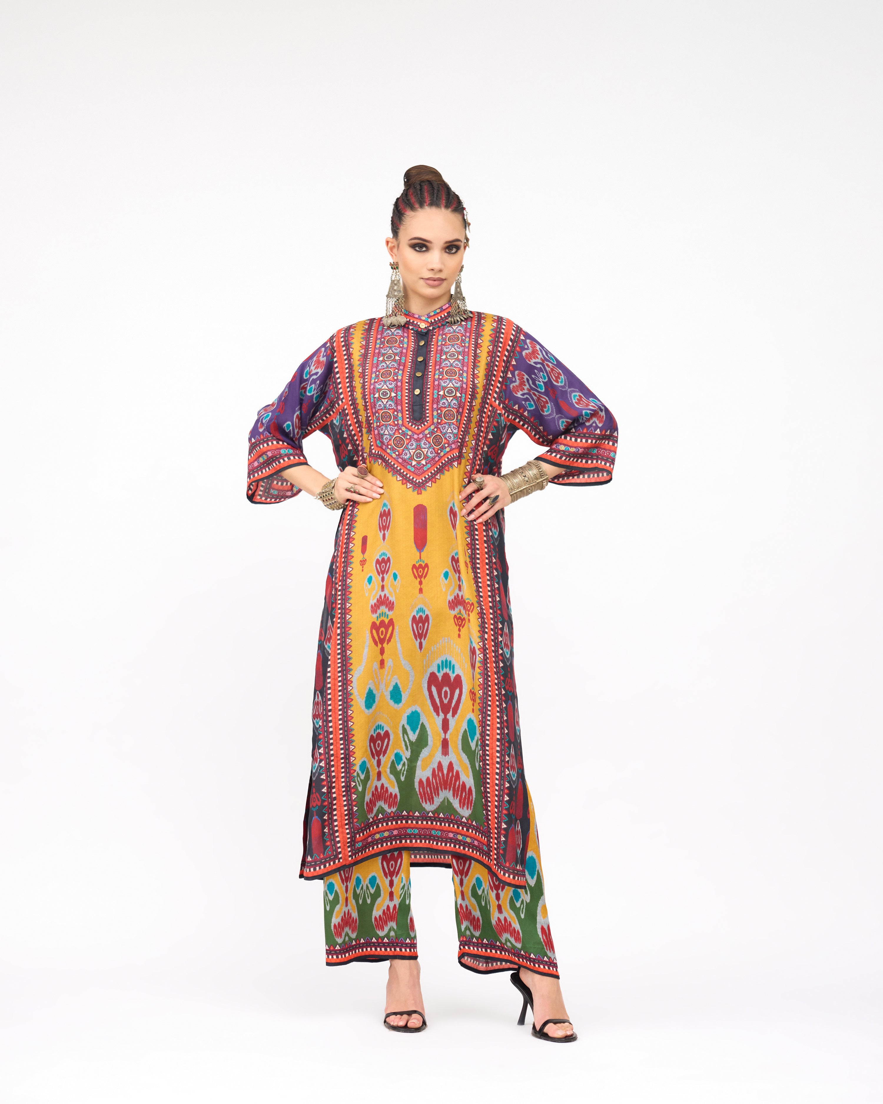 Tangier : Ghazala - Mustard/Multi