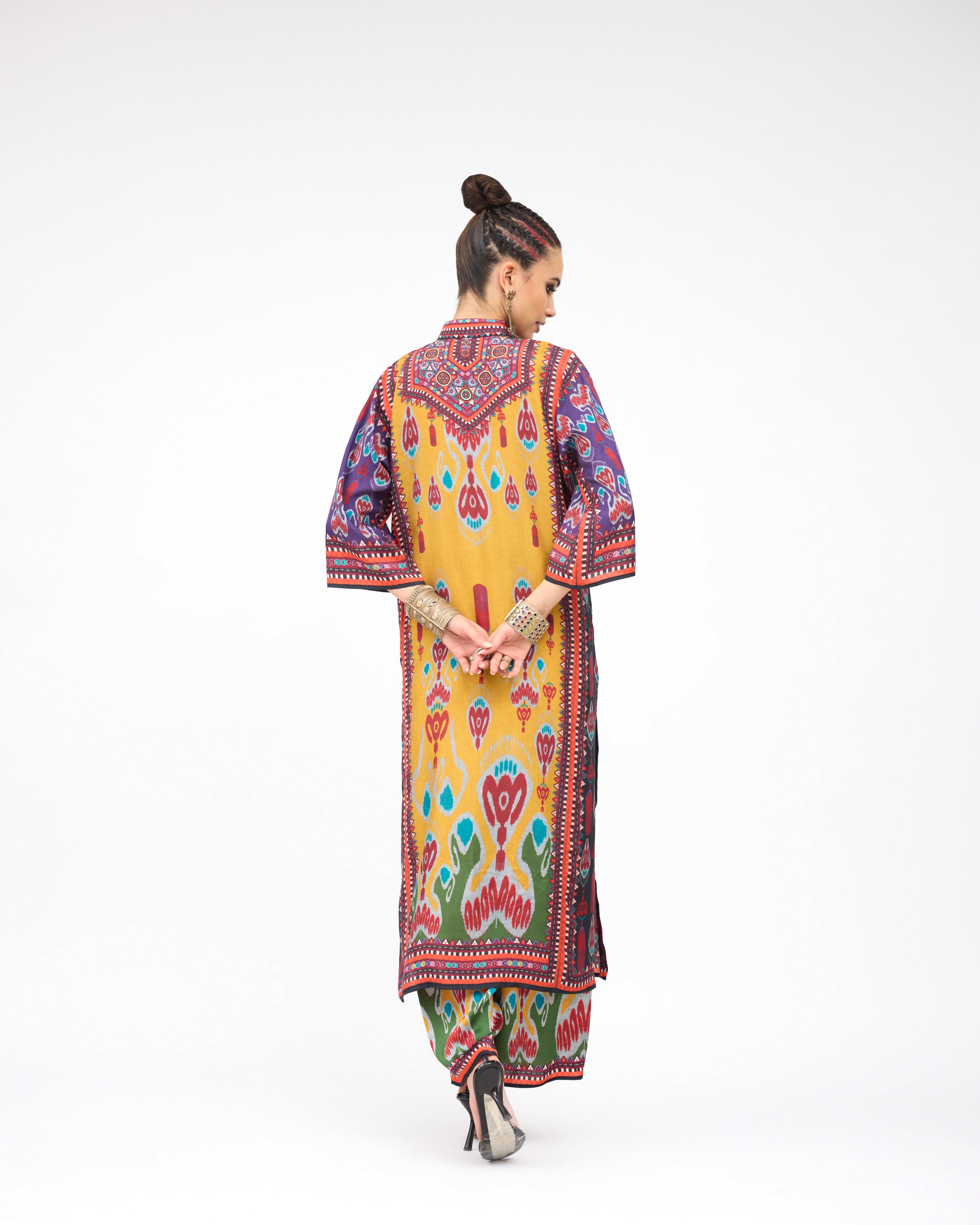 Tangier : Ghazala - Mustard/Multi