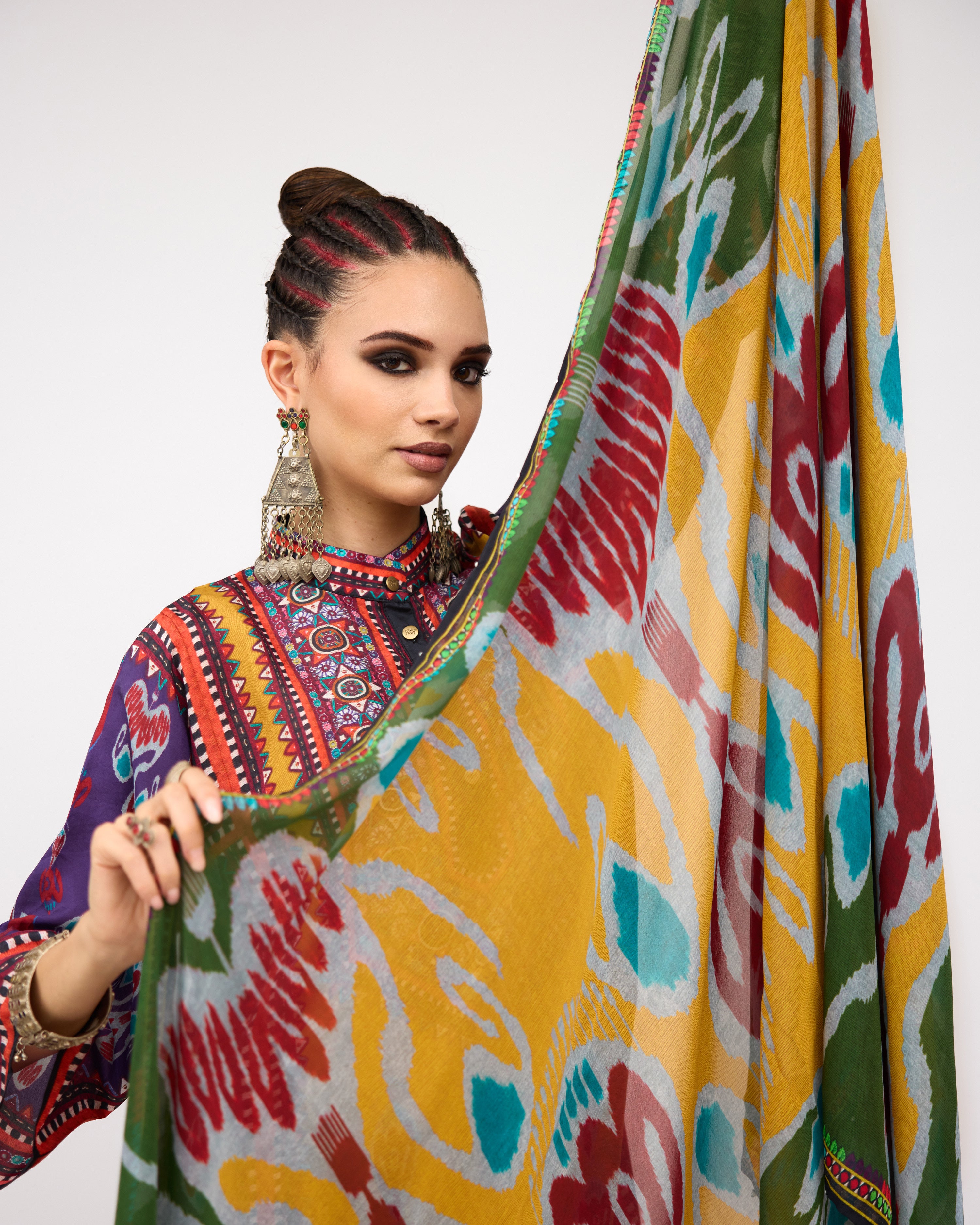 Tangier : Ghazala - Mustard/Multi