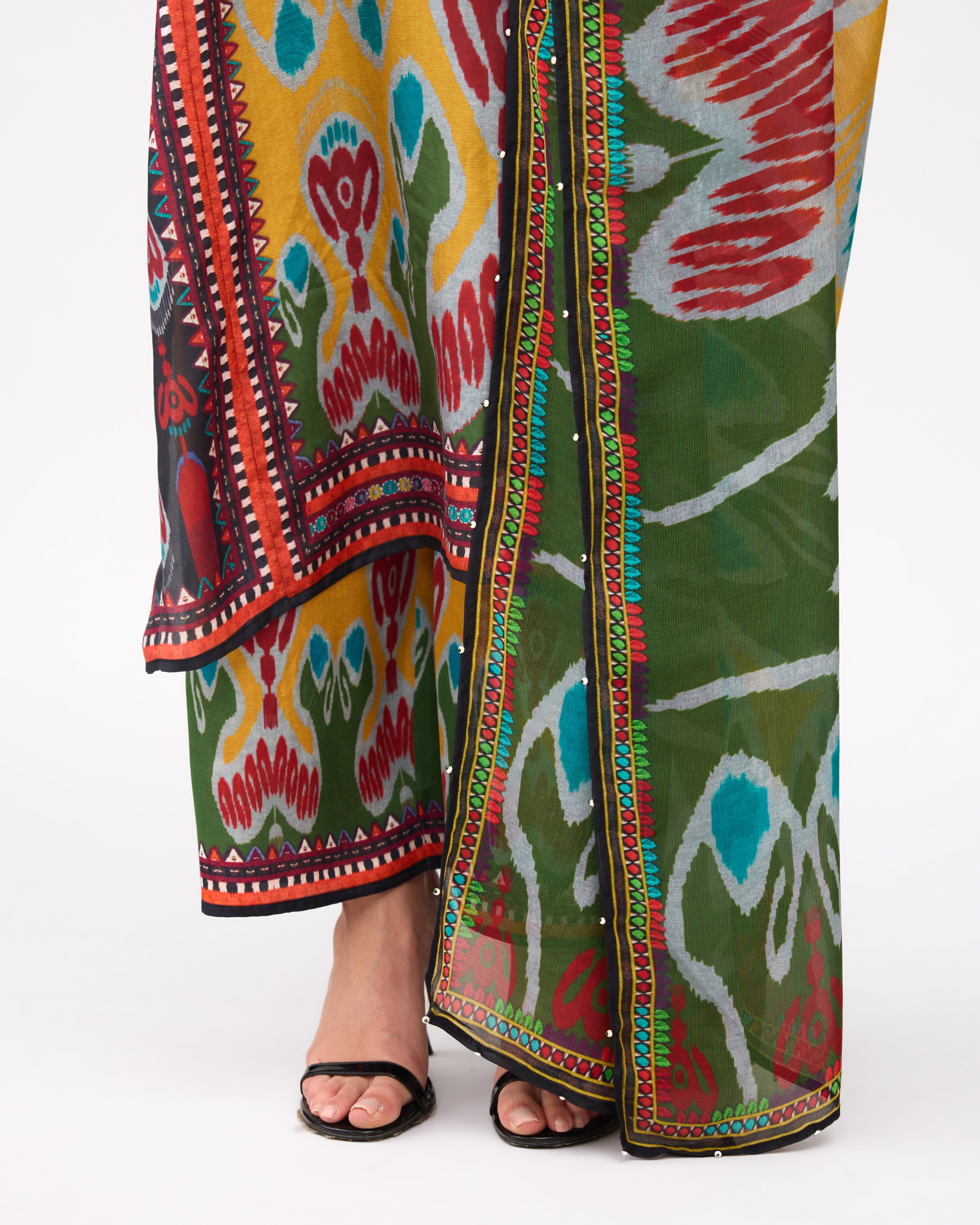 Tangier : Ghazala - Mustard/Multi