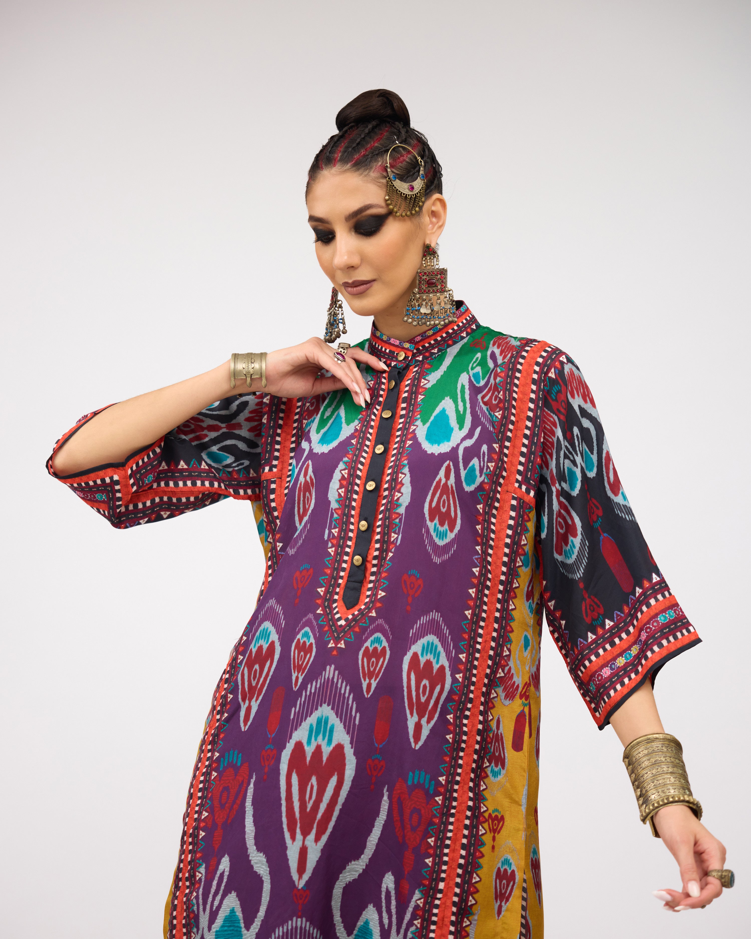 Tangier : Ghazala - Purple/Multi