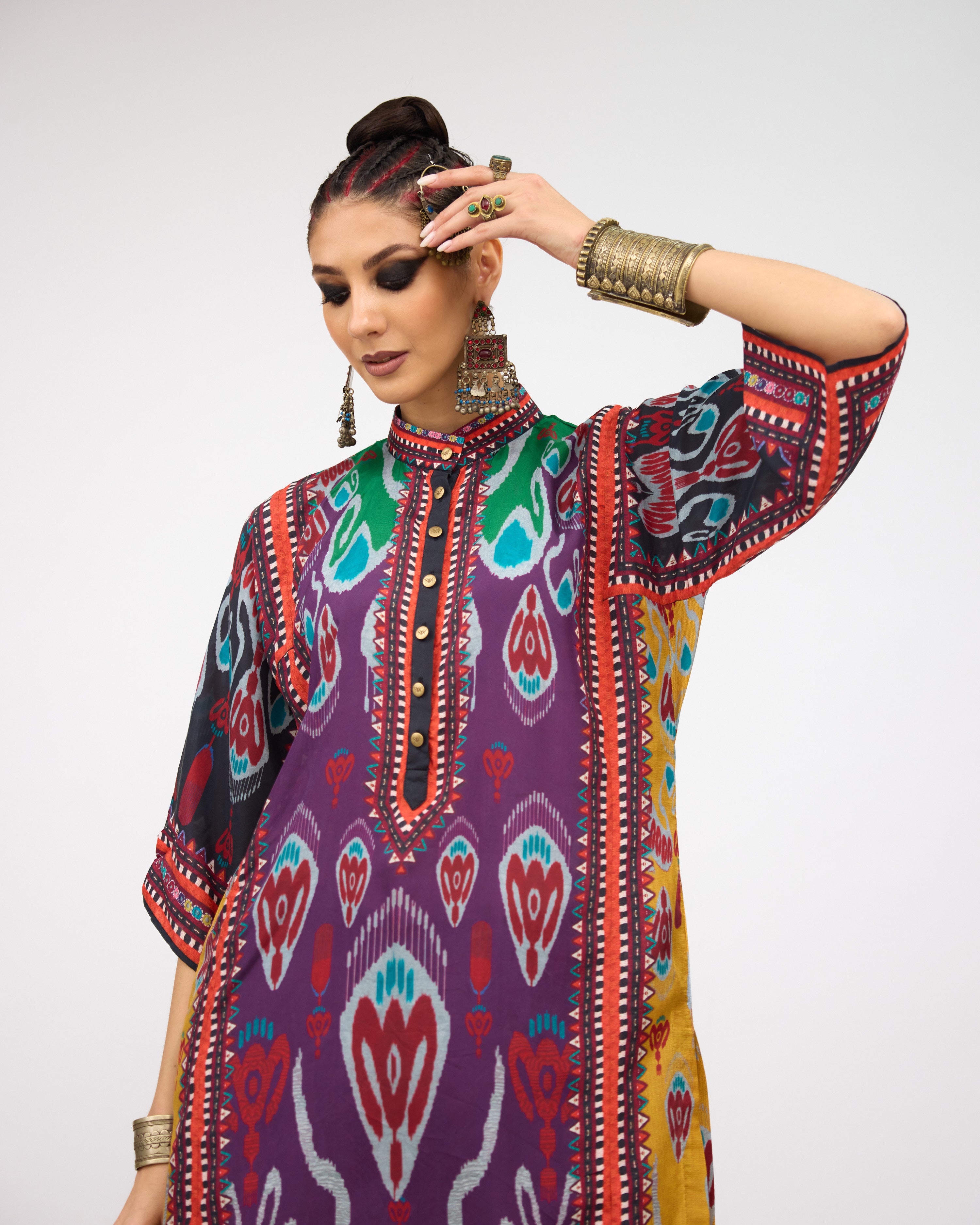 Tangier : Ghazala - Purple/Multi