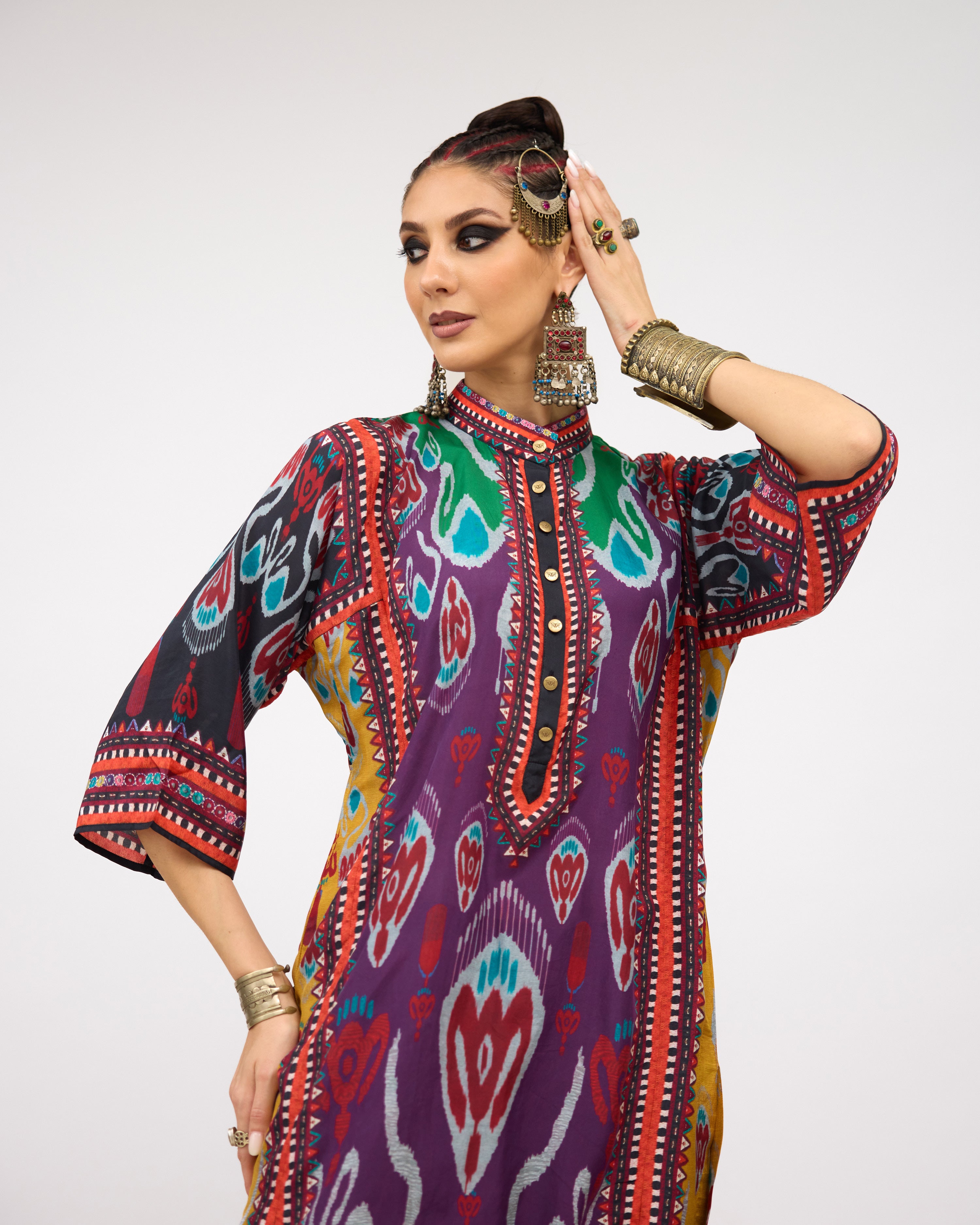 Tangier : Ghazala - Purple/Multi