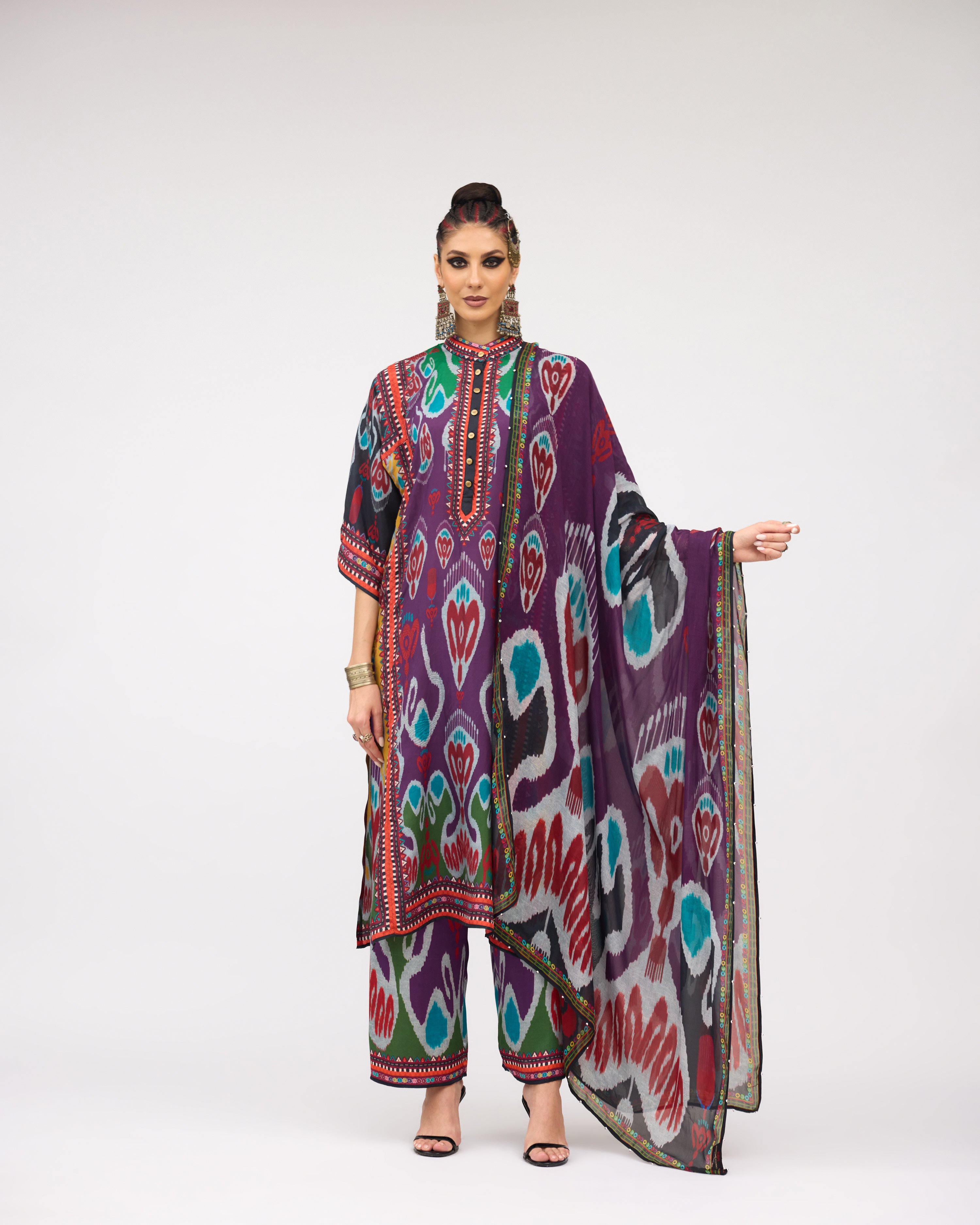 Tangier : Ghazala - Purple/Multi