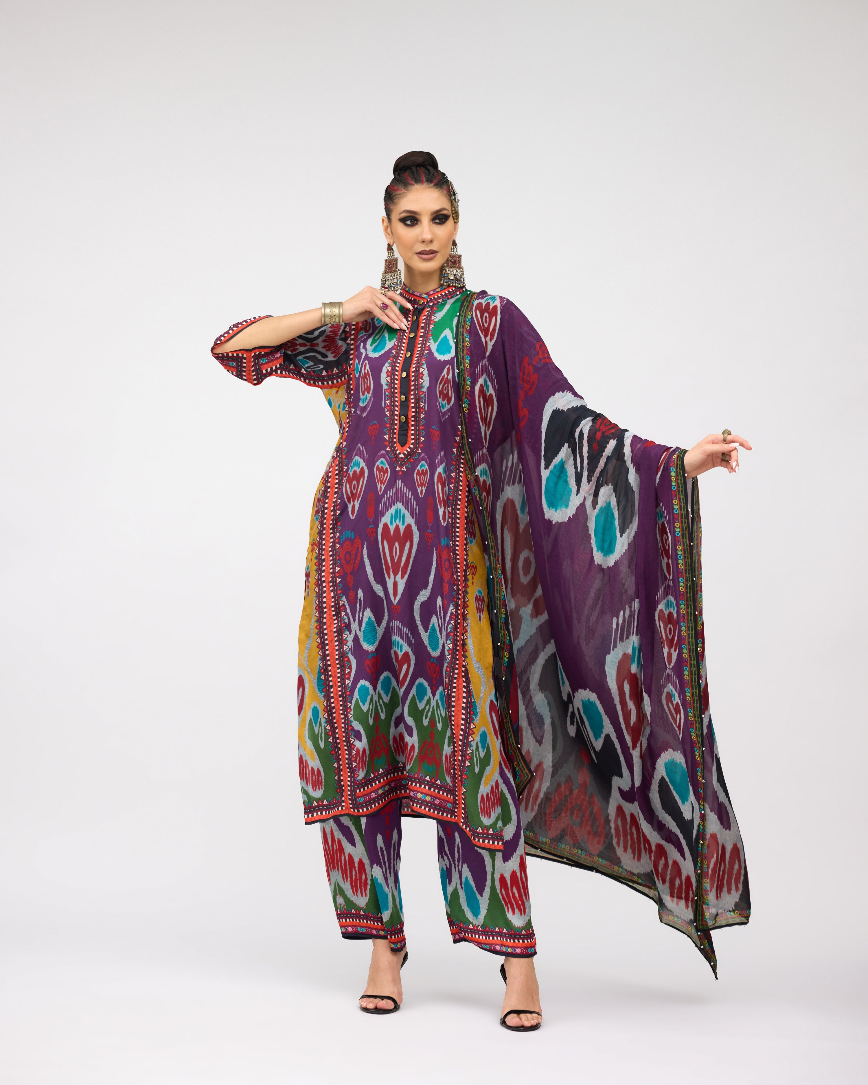 Tangier : Ghazala - Purple/Multi