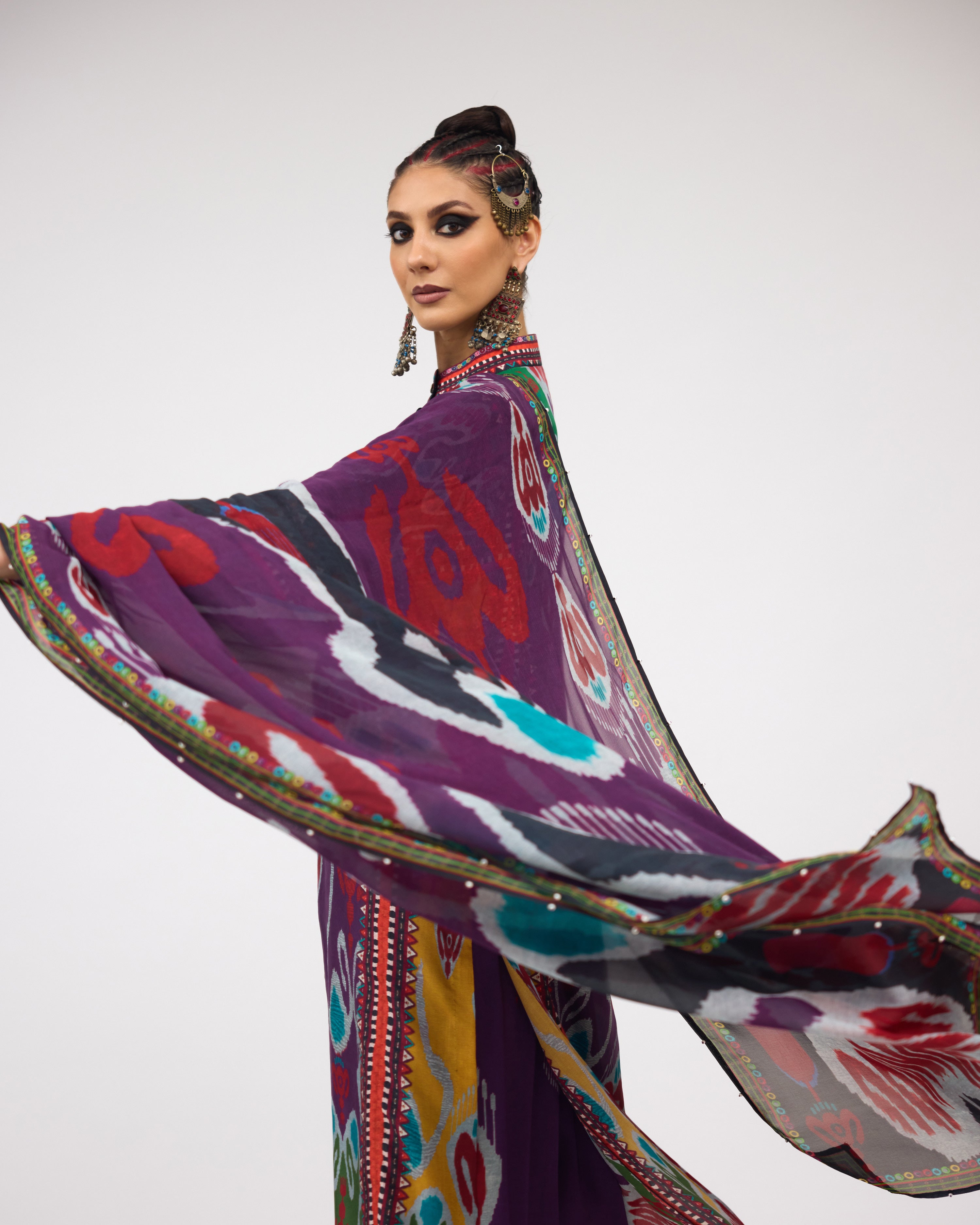 Tangier : Ghazala - Purple/Multi