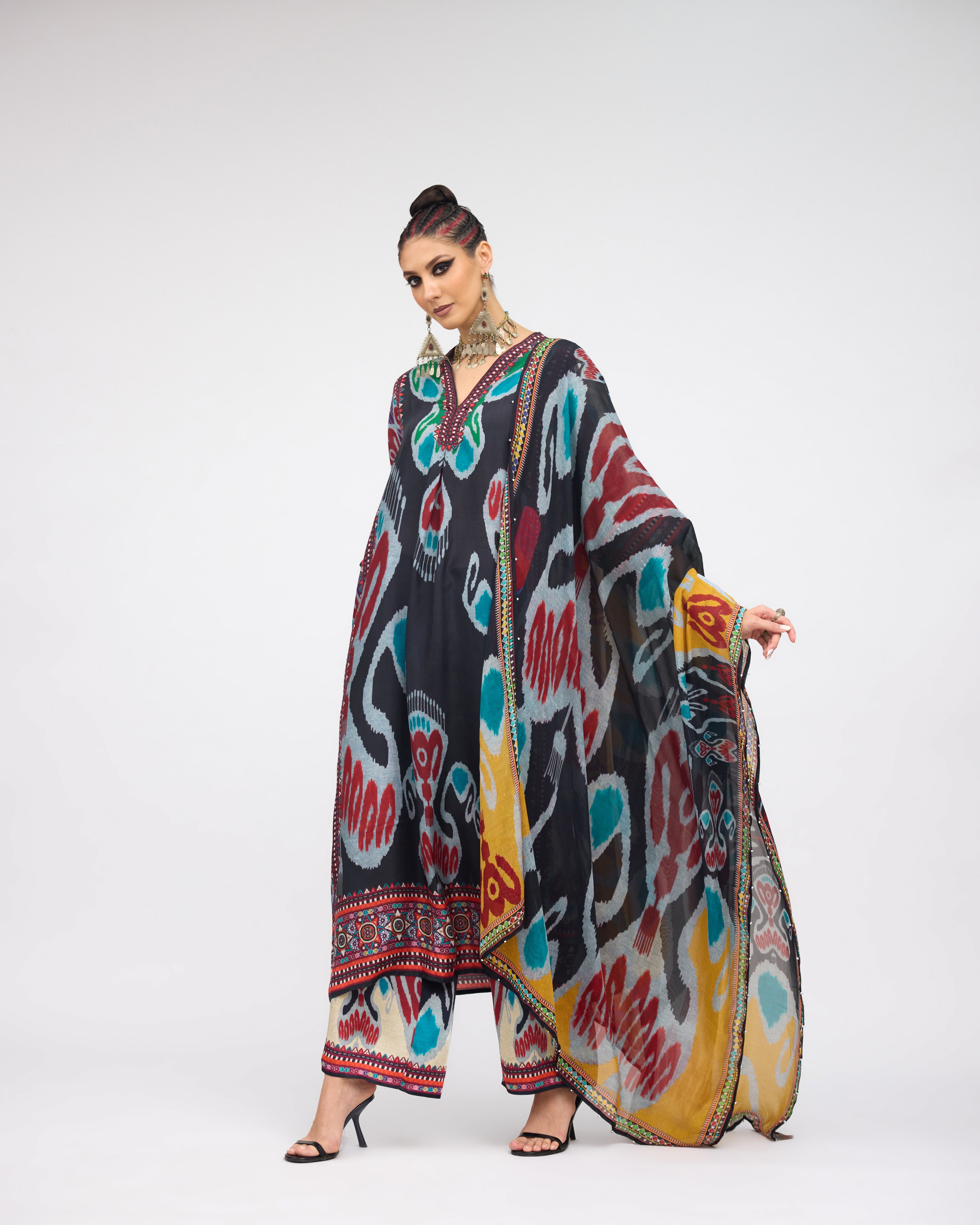 Tangier : Banera - Charcoal/Multi