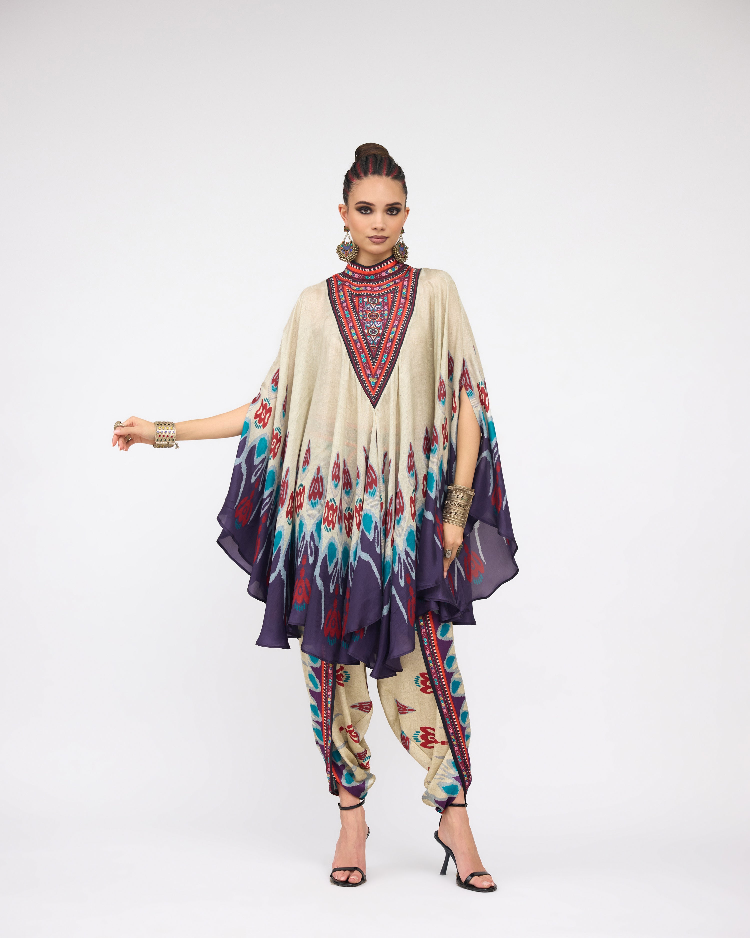 Tangier : Farah - Eggshell/Multi