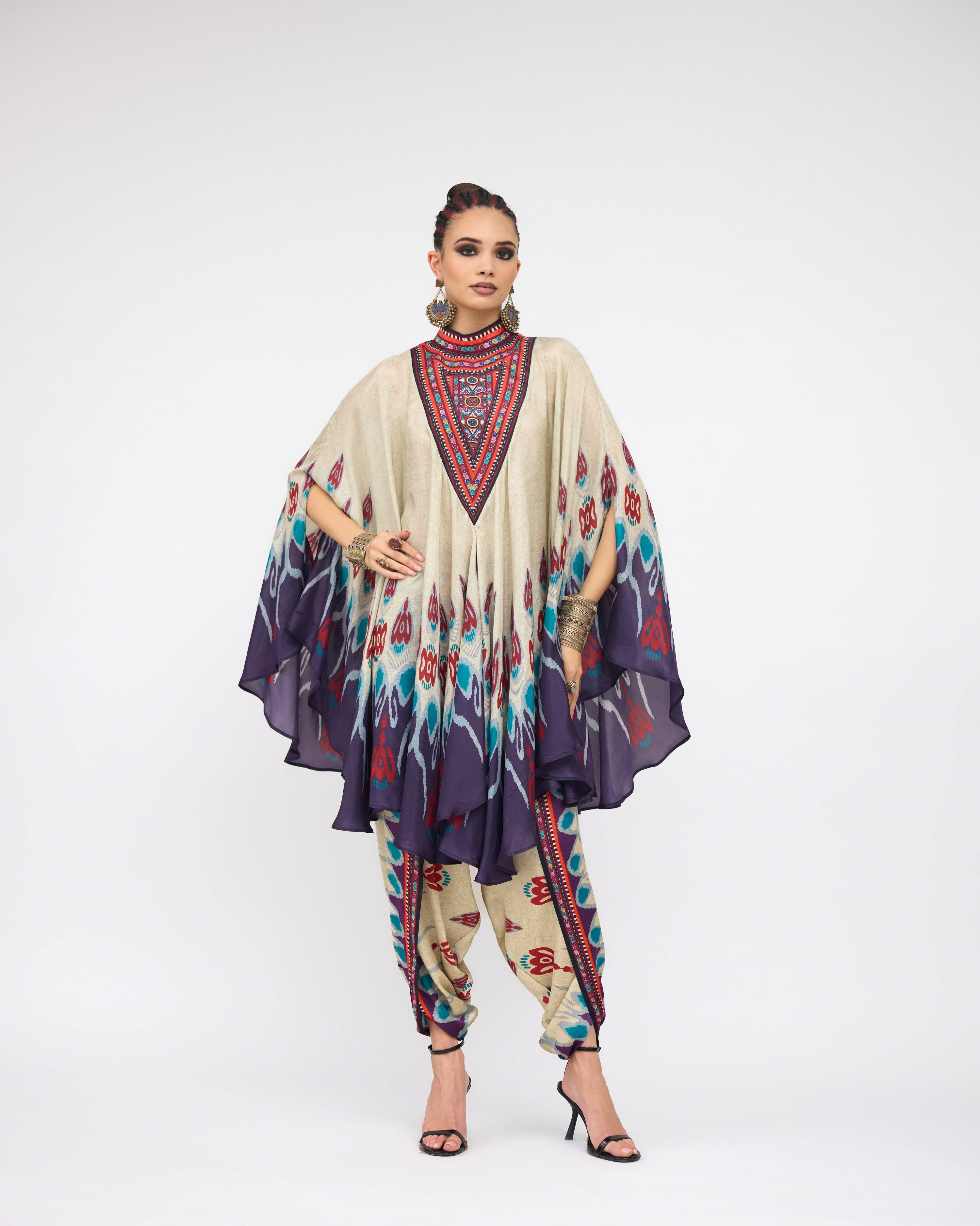 Tangier : Farah - Eggshell/Multi