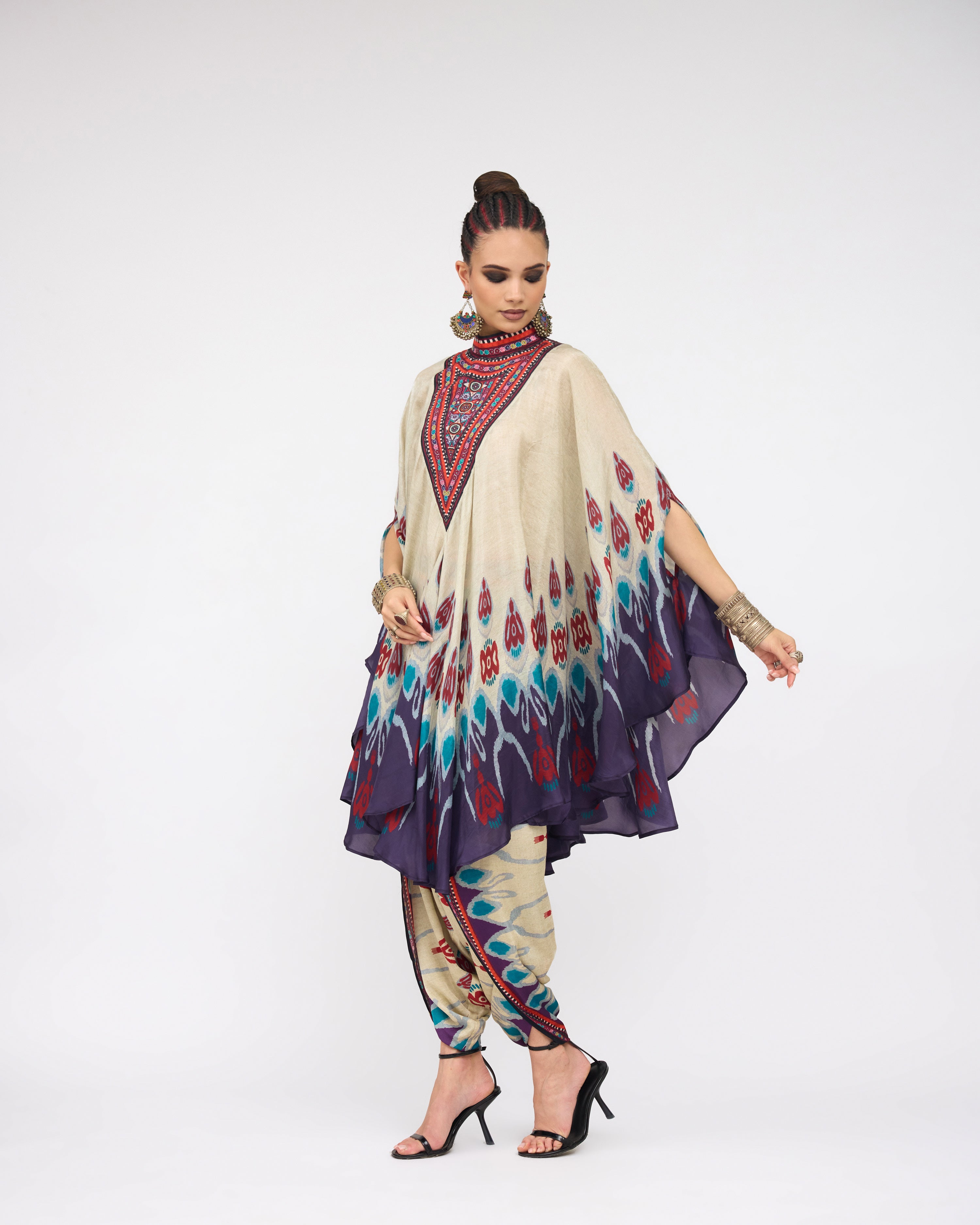 Tangier : Farah - Eggshell/Multi