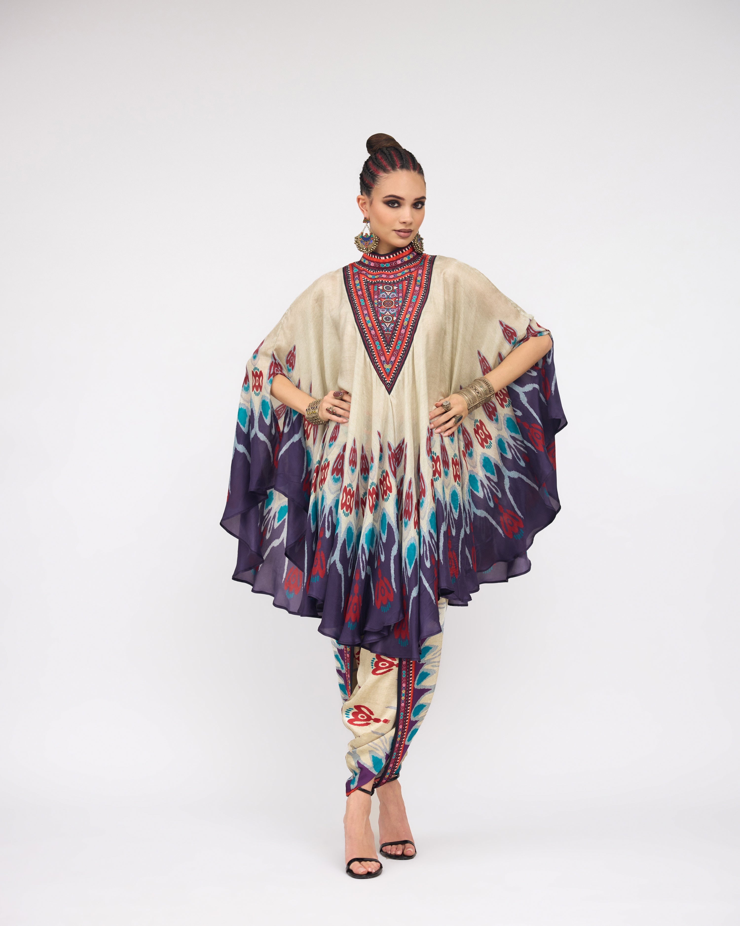 Tangier : Farah - Eggshell/Multi