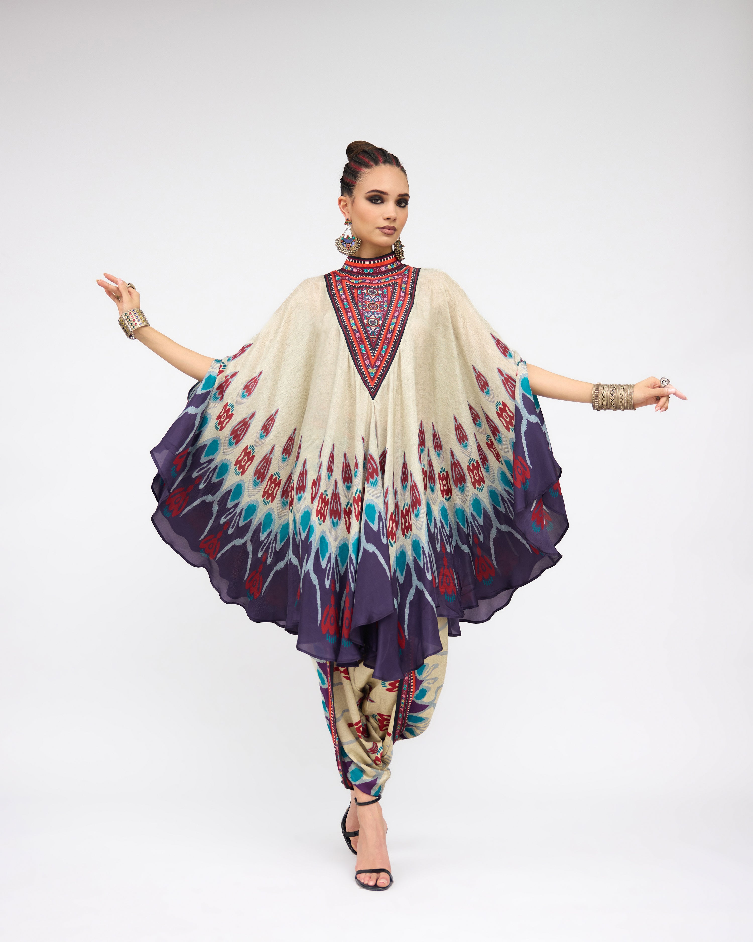 Tangier : Farah - Eggshell/Multi