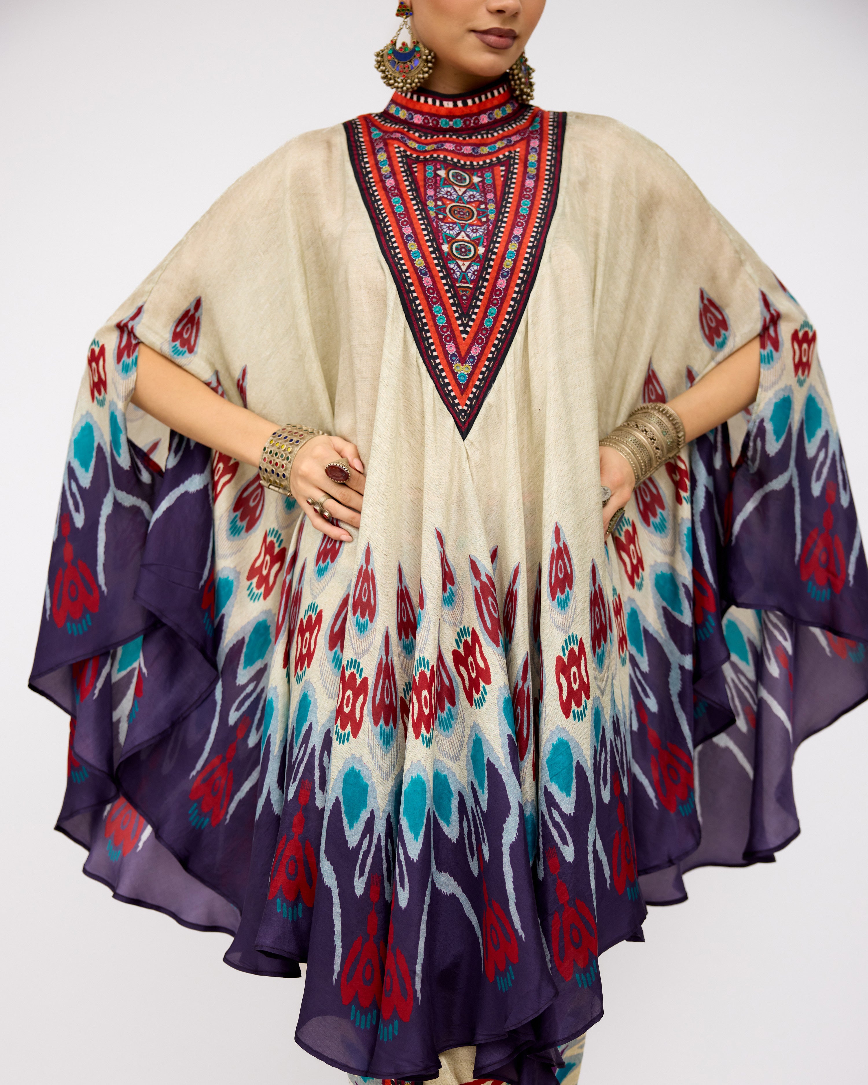 Tangier : Farah - Eggshell/Multi