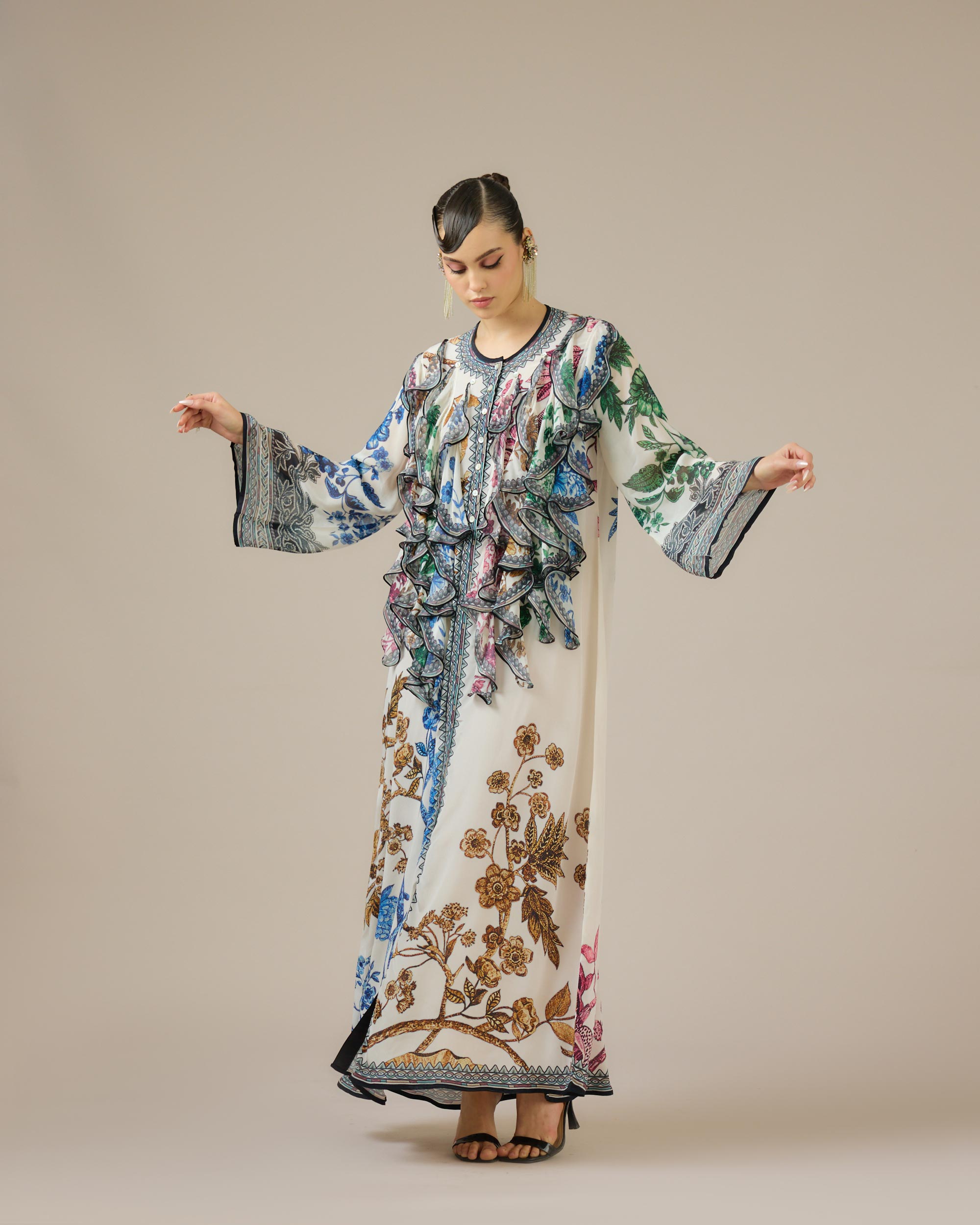 Florence : Franchesca - White/Multi