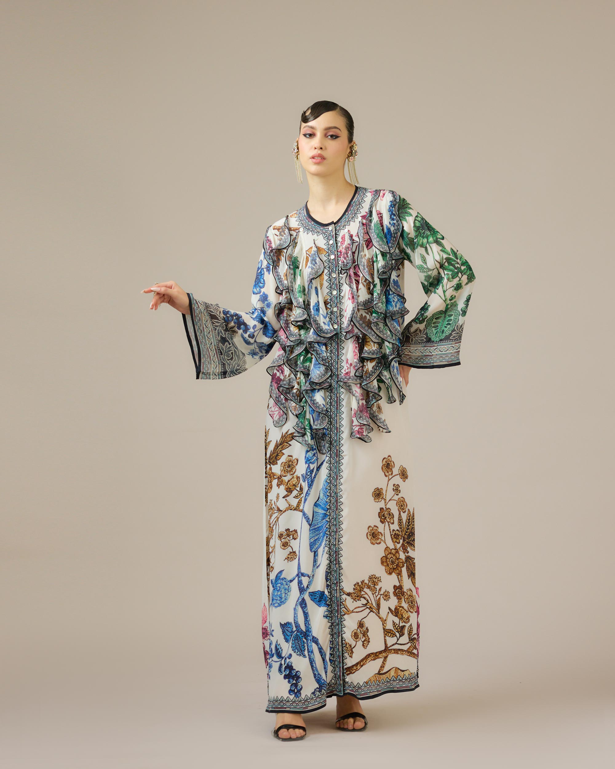 Florence : Franchesca - White/Multi