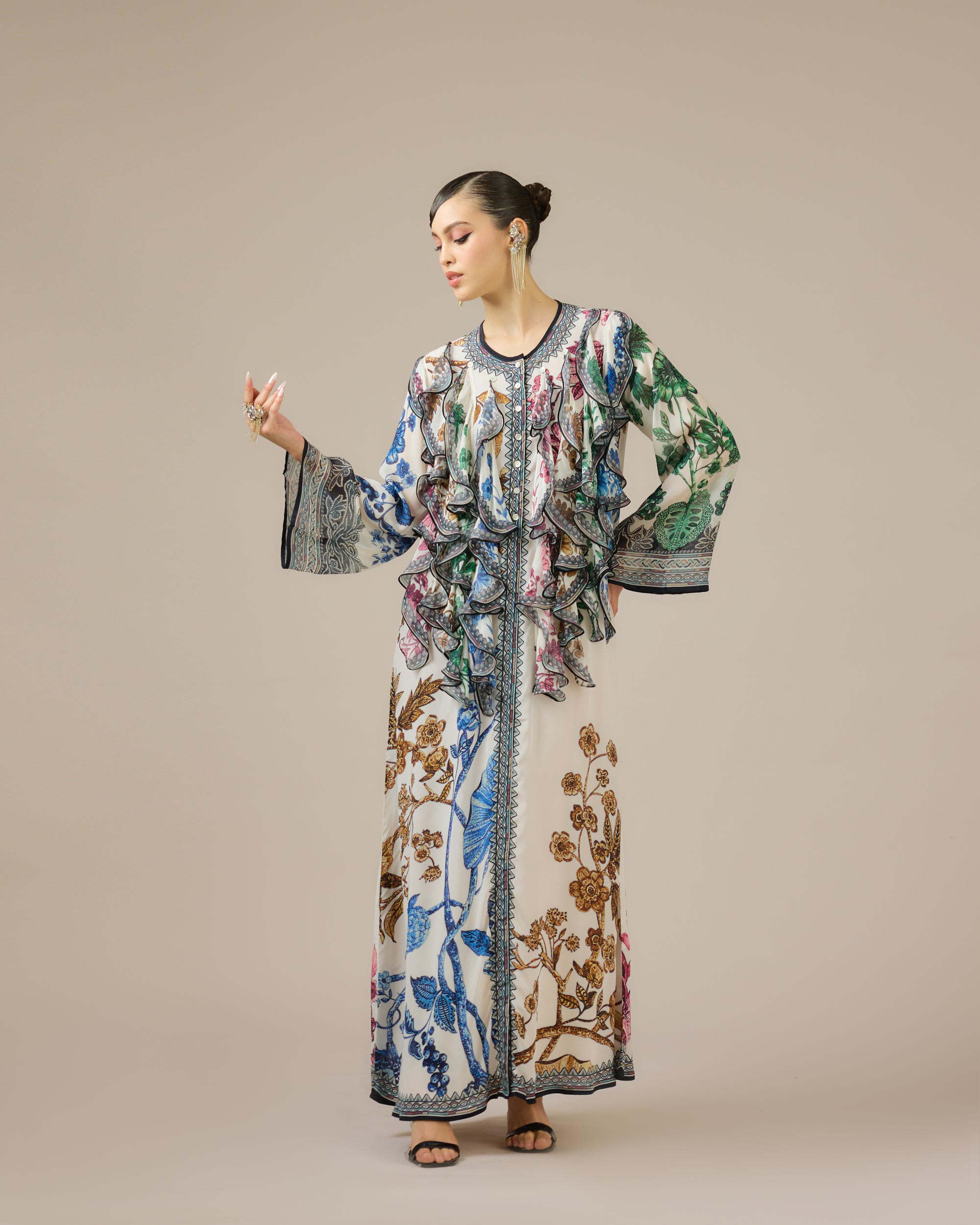 Florence : Franchesca - White/Multi