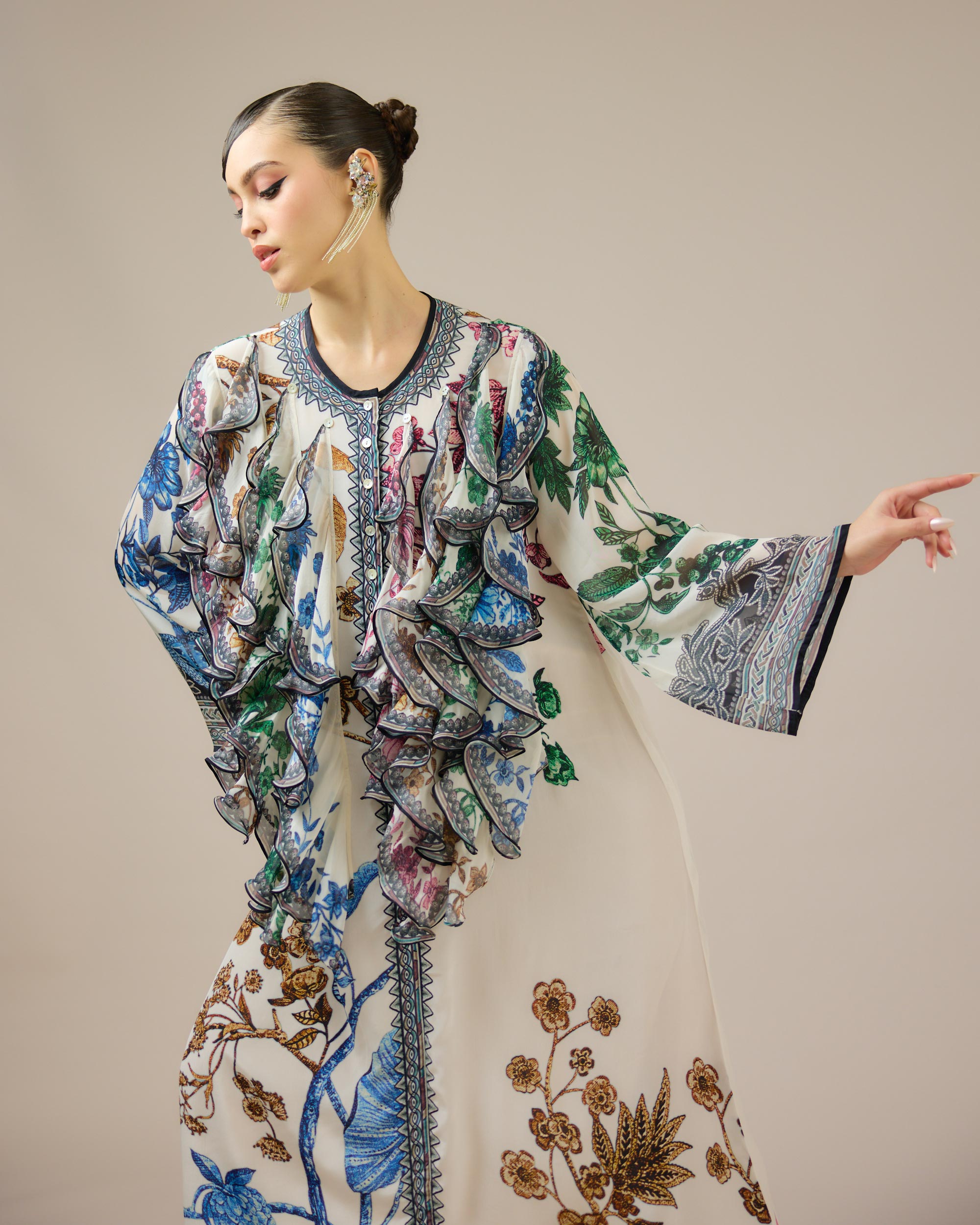 Florence : Franchesca - White/Multi