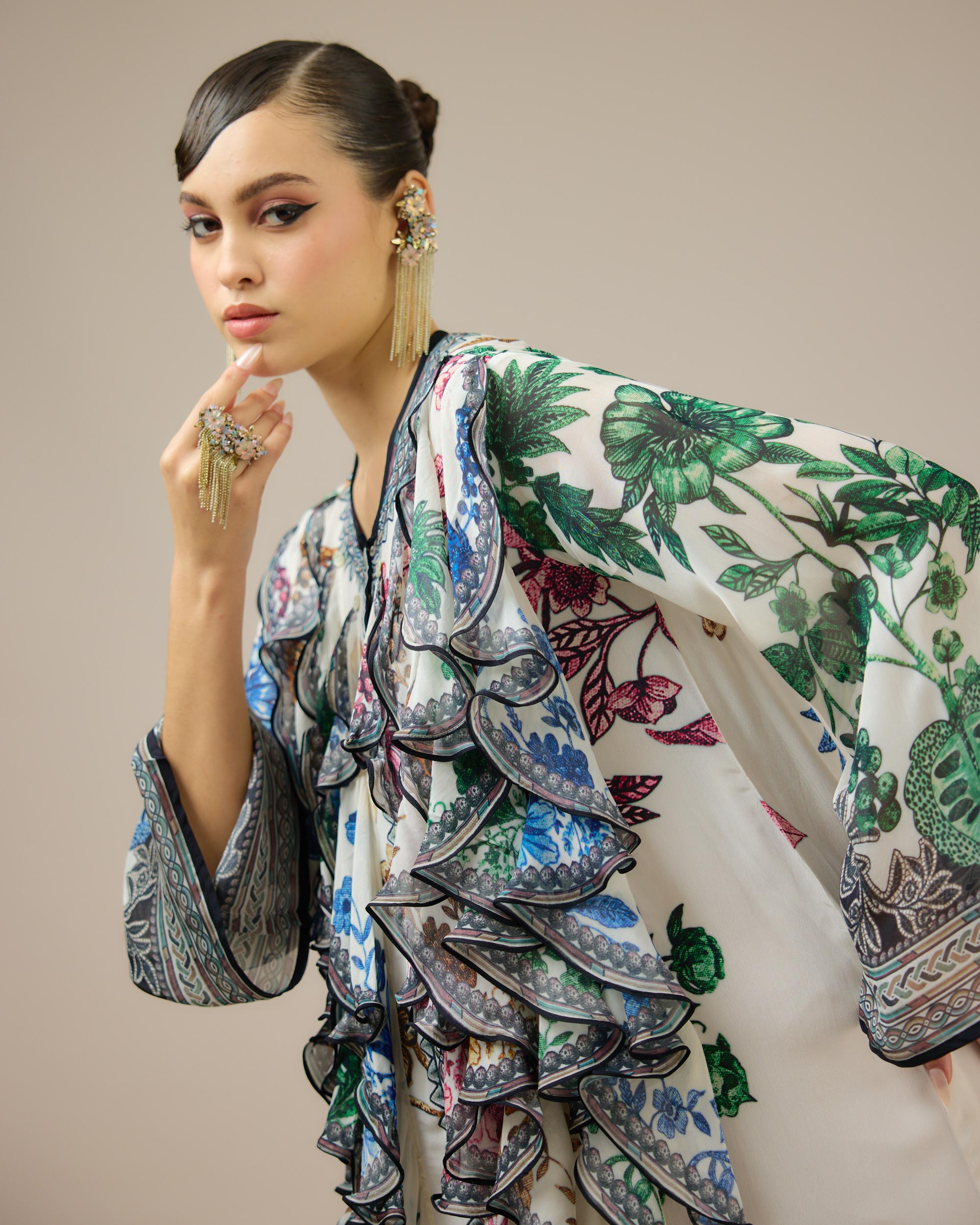 Florence : Franchesca - White/Multi