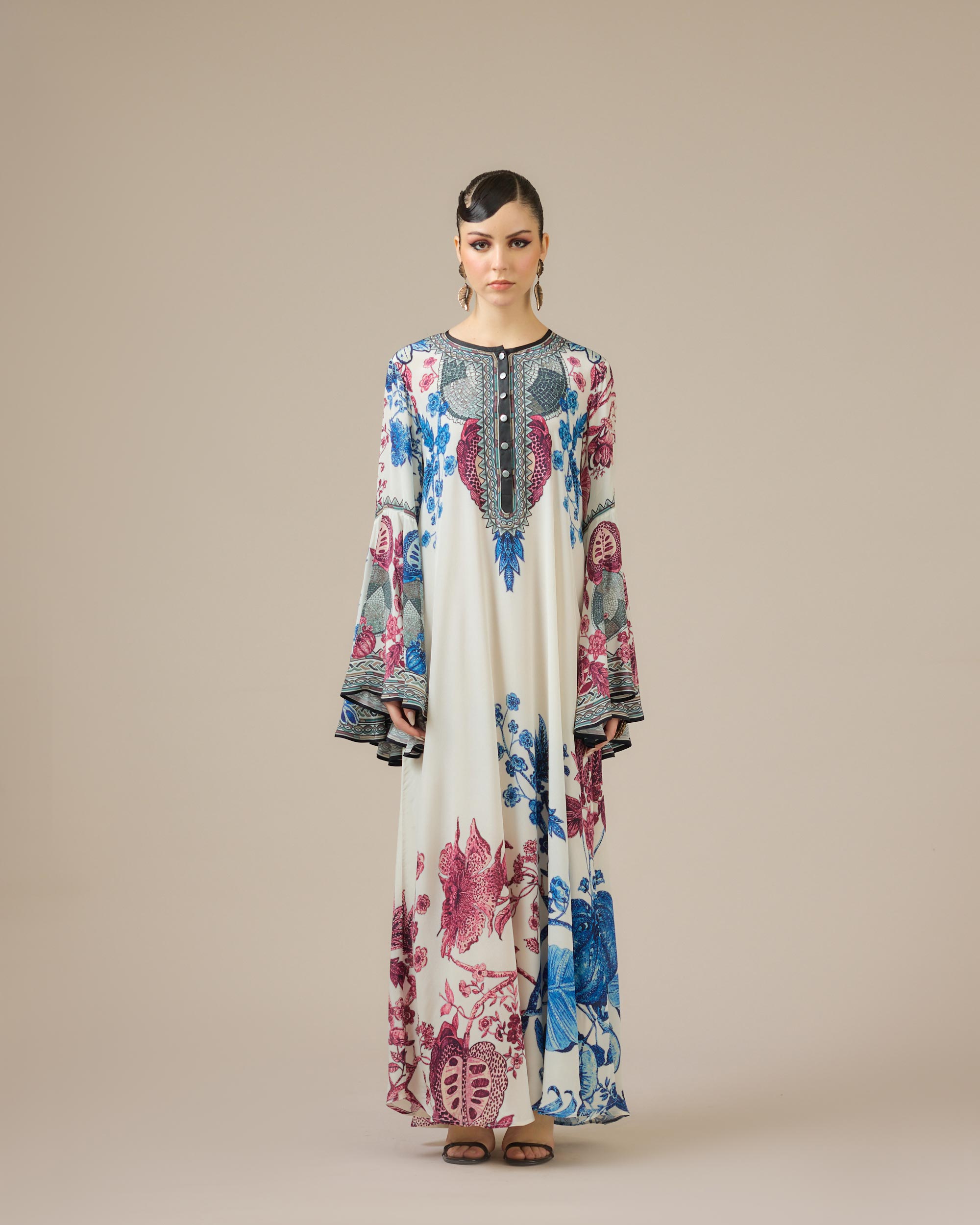 Florence : Bionda - Blue/Raspberry