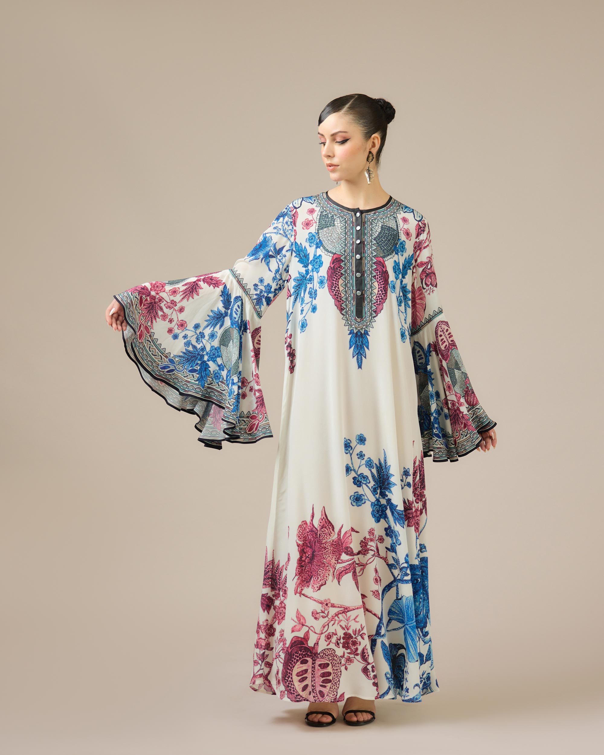 Florence : Bionda - Blue/Raspberry