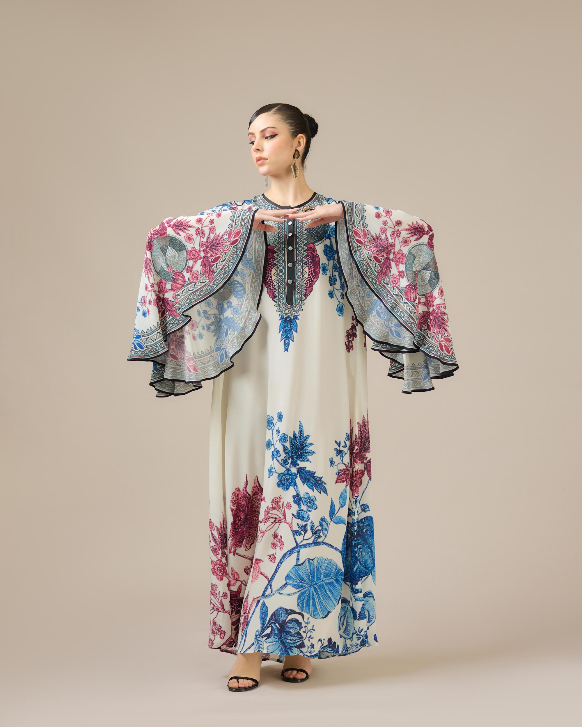 Florence : Bionda - Blue/Raspberry