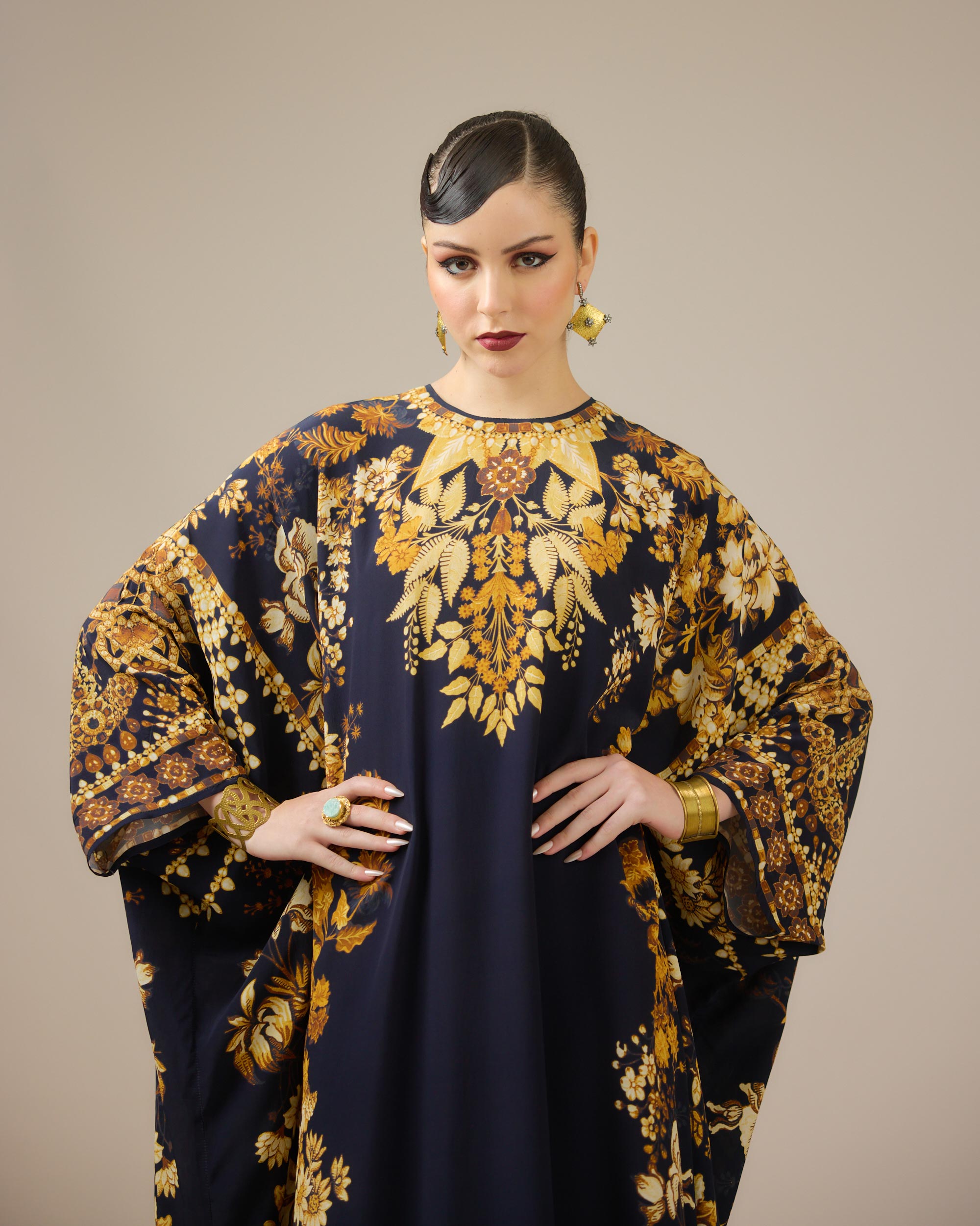 Nizam : Insha - Black/Gold