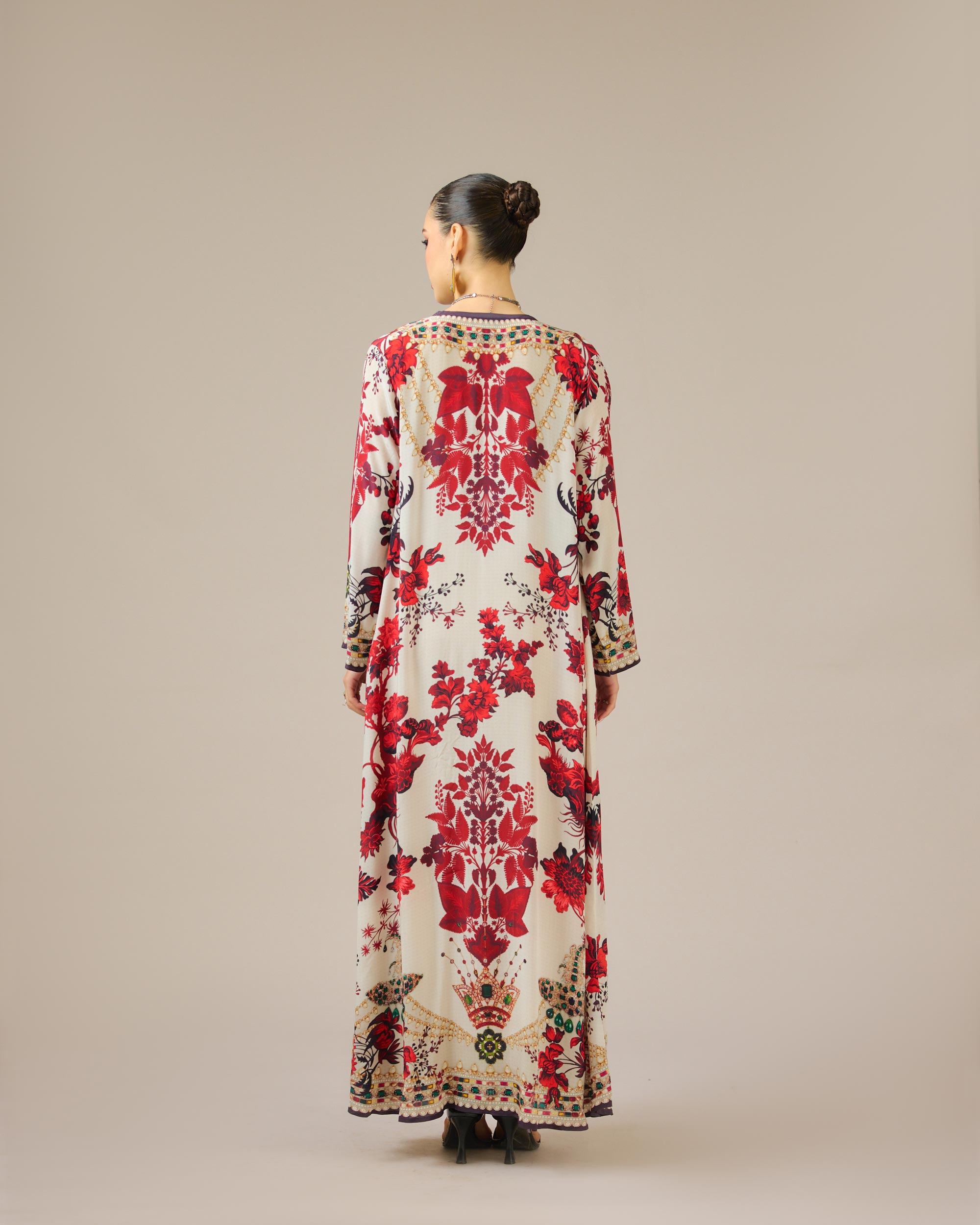 Nizam : Chantel - Ivory/Red